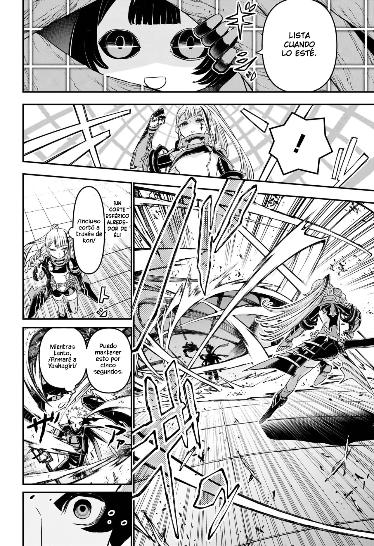 Nue's Exorcist Capitulo 103: Entrenando con la capitana página 7