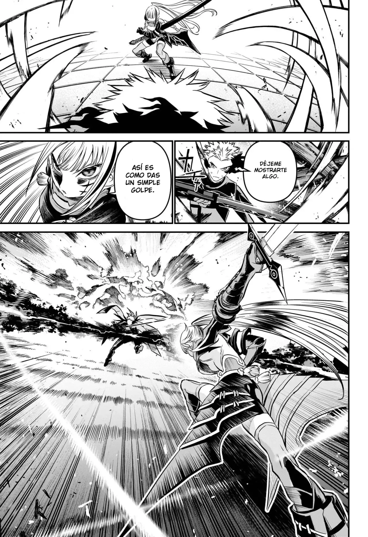 Nue's Exorcist Capitulo 103: Entrenando con la capitana página 8