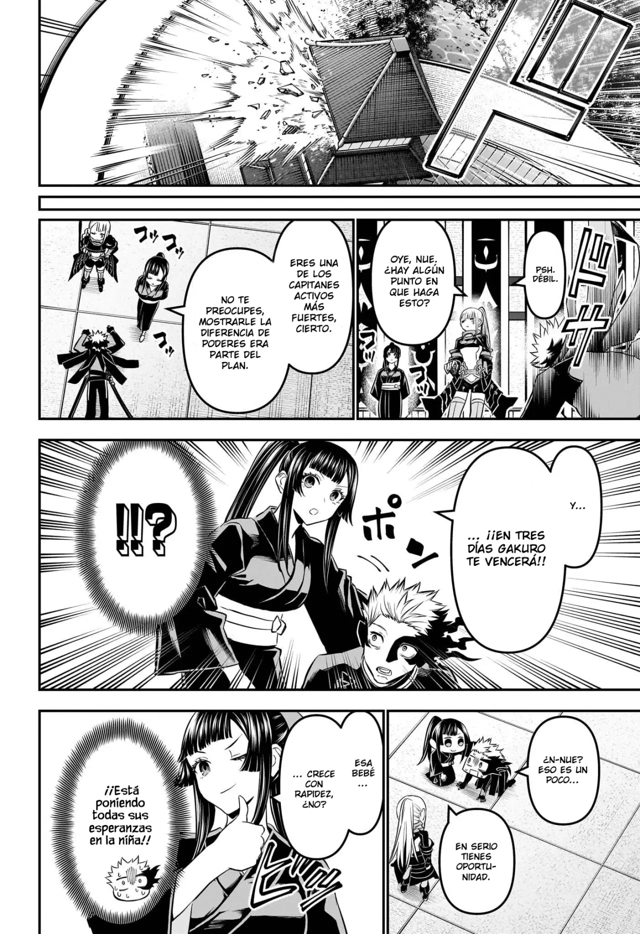 Nue's Exorcist Capitulo 103: Entrenando con la capitana página 9