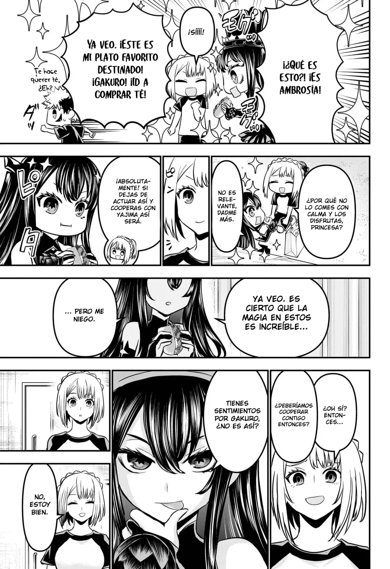 Nue's Exorcist Capitulo 105: Pan de krokke página 6