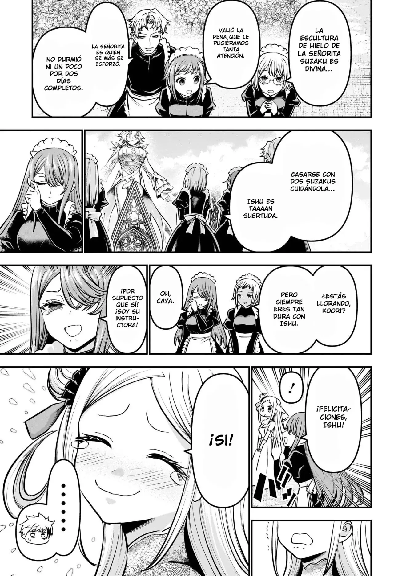 Nue's Exorcist Capitulo 106: Día del matrimonio página 12