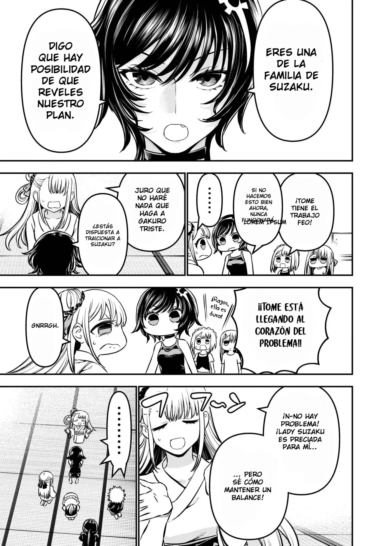 Nue's Exorcist Capitulo 106: Día del matrimonio página 6