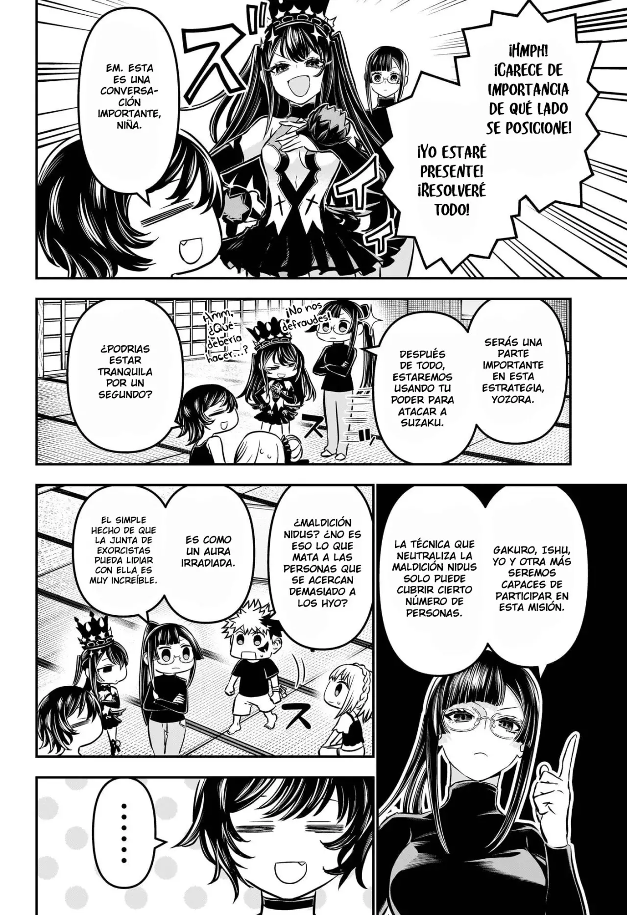 Nue's Exorcist Capitulo 106: Día del matrimonio página 7