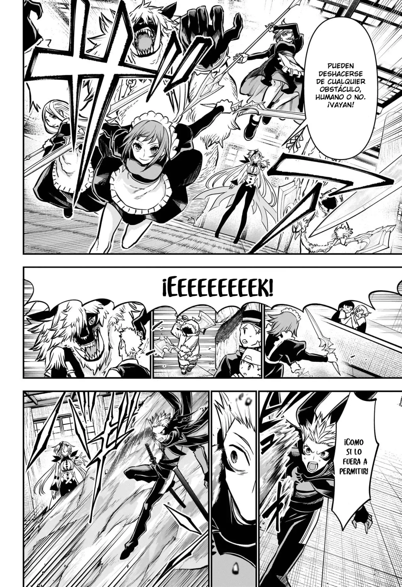 Nue's Exorcist Capitulo 107: Un nuevo campo de batalla página 12