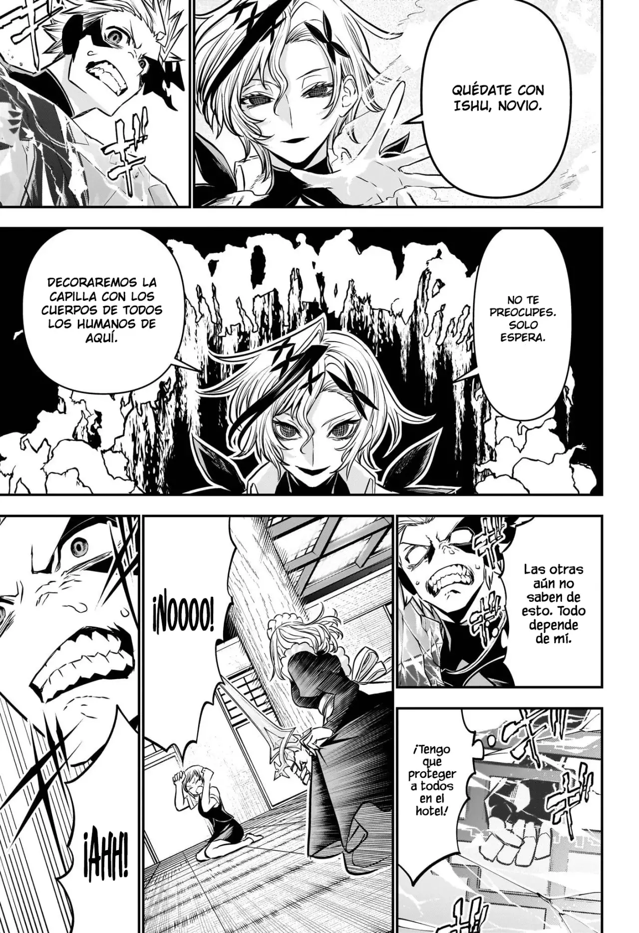 Nue's Exorcist Capitulo 107: Un nuevo campo de batalla página 13