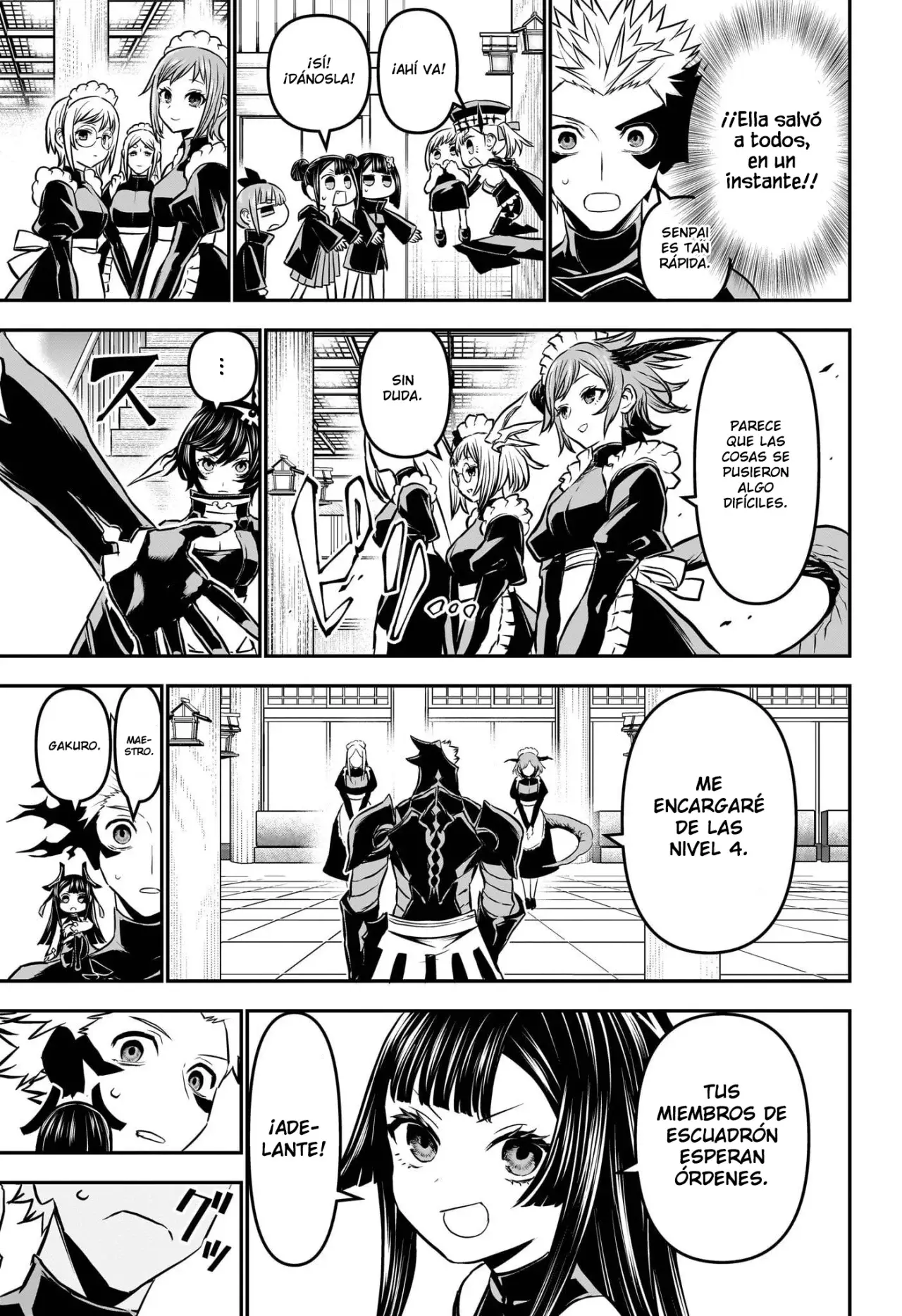 Nue's Exorcist Capitulo 107: Un nuevo campo de batalla página 17