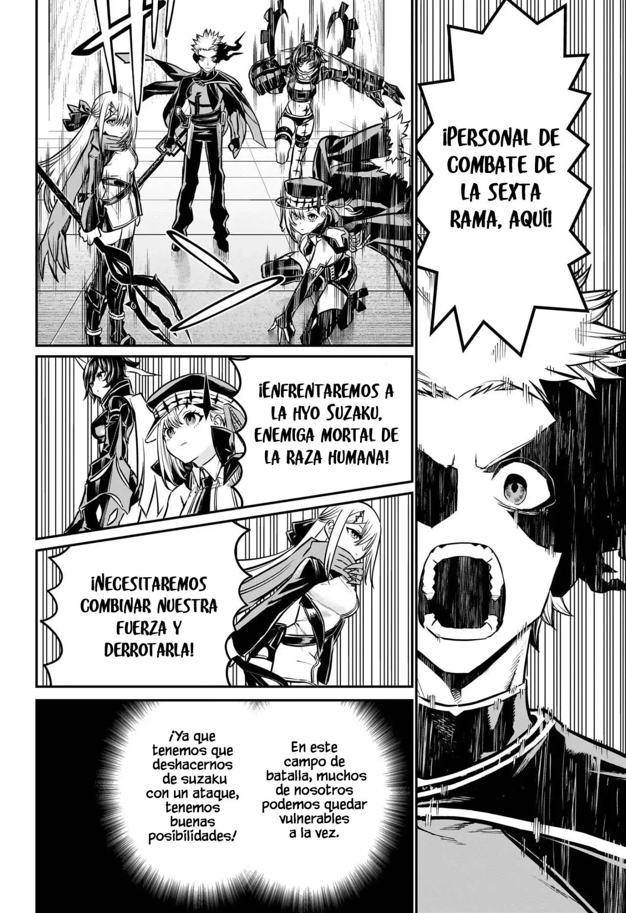 Nue's Exorcist Capitulo 107: Un nuevo campo de batalla página 18
