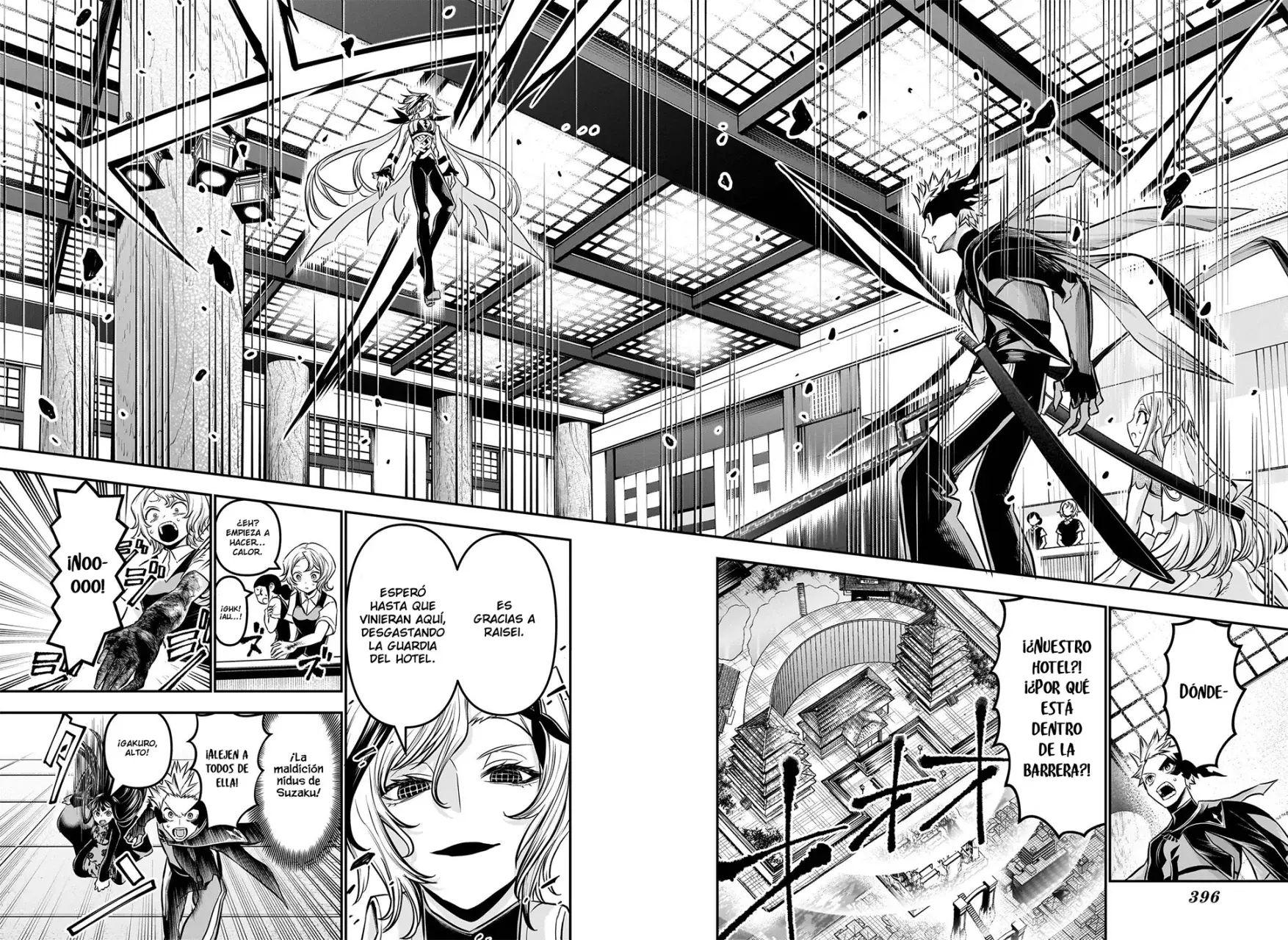Nue's Exorcist Capitulo 107: Un nuevo campo de batalla página 9