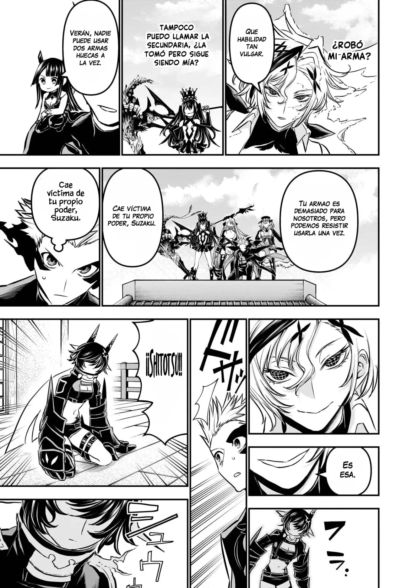 Nue's Exorcist Capitulo 108: Todos juntos página 14
