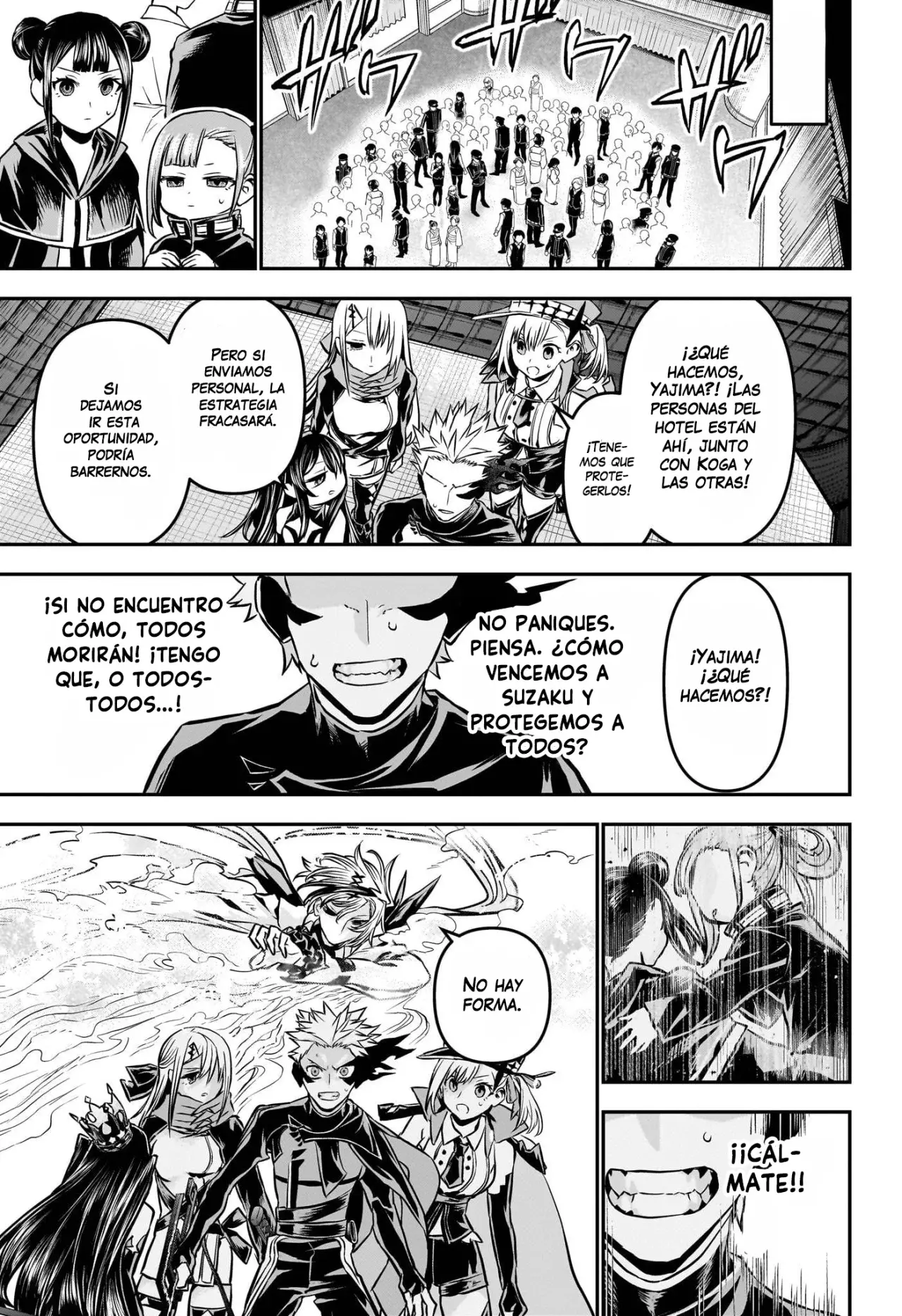 Nue's Exorcist Capitulo 108: Todos juntos página 16