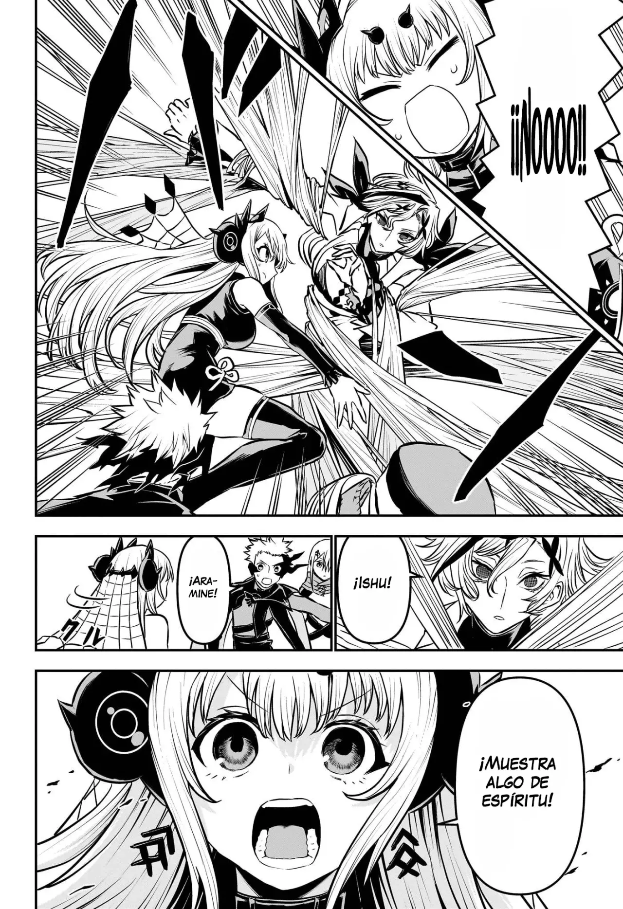 Nue's Exorcist Capitulo 108: Todos juntos página 17