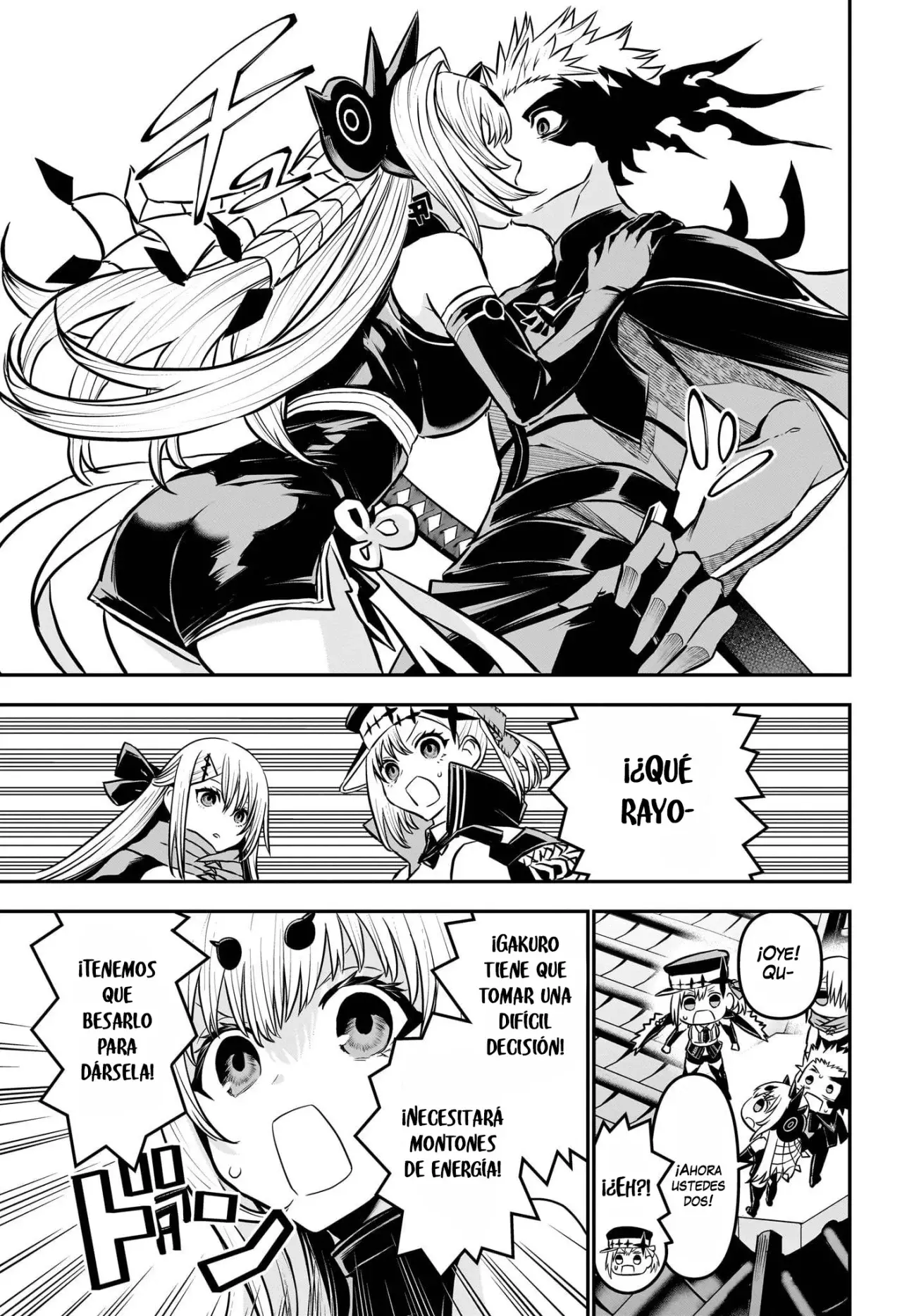 Nue's Exorcist Capitulo 108: Todos juntos página 18