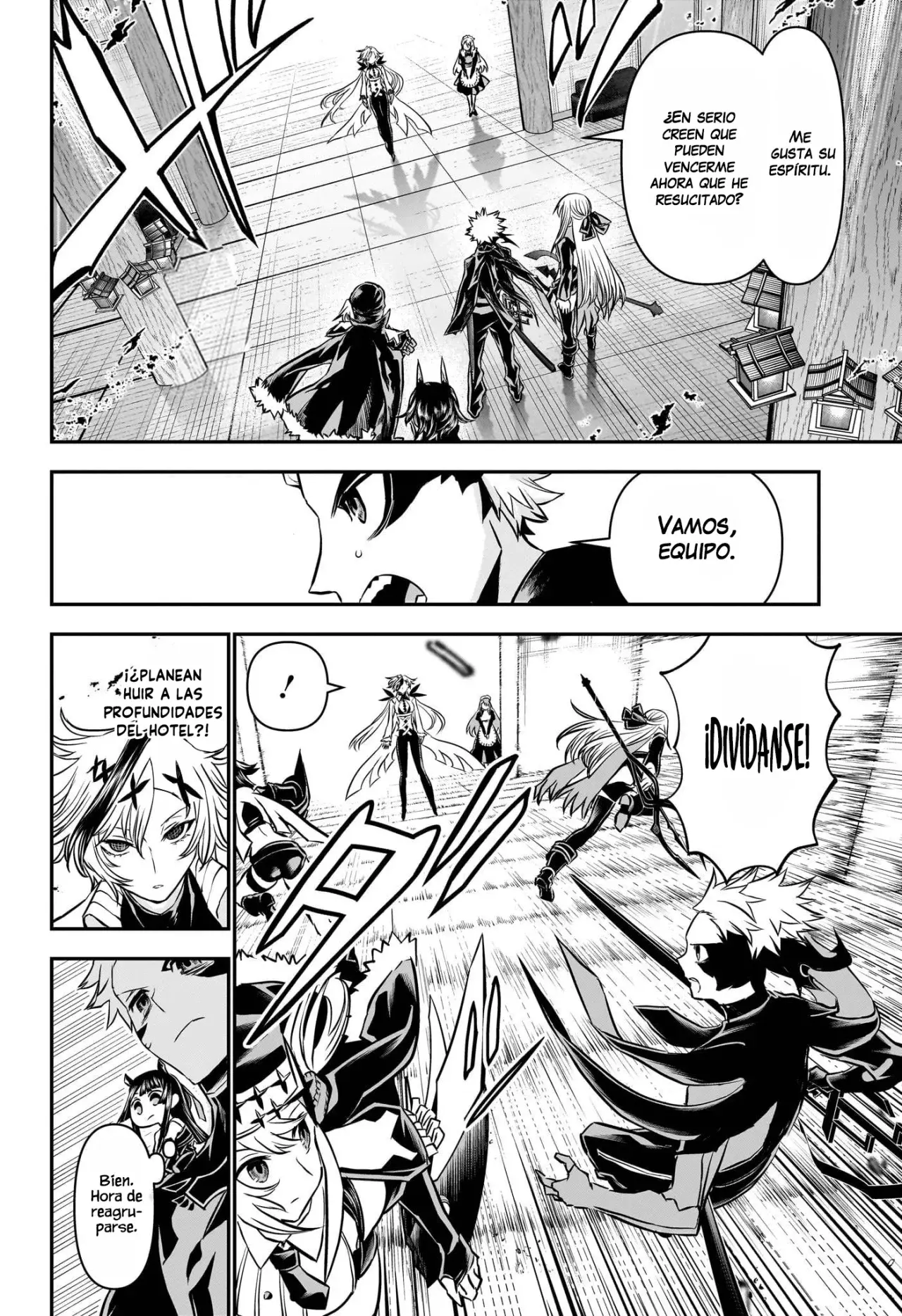 Nue's Exorcist Capitulo 108: Todos juntos página 3