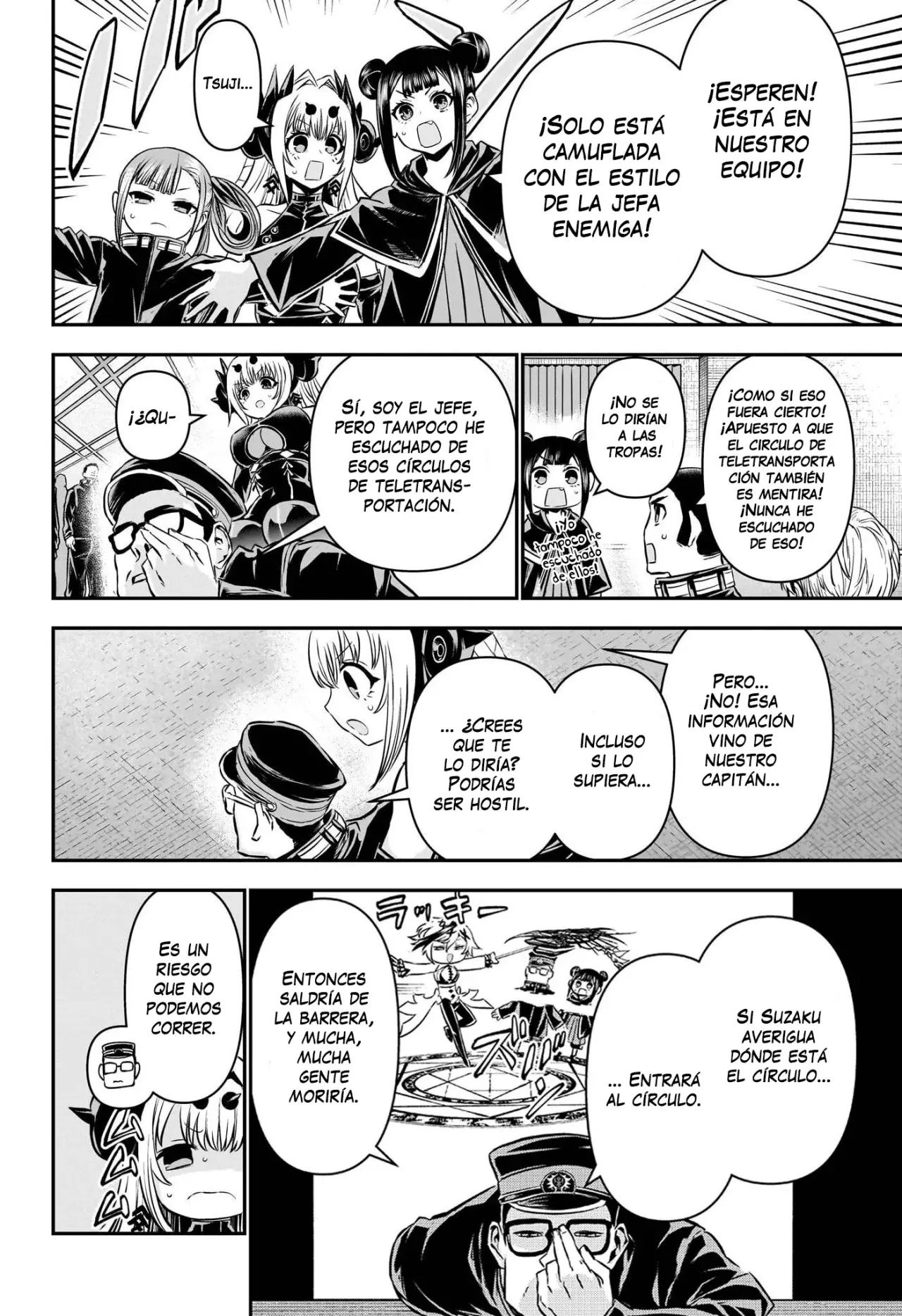 Nue's Exorcist Capitulo 109: Ishu tomboy página 11