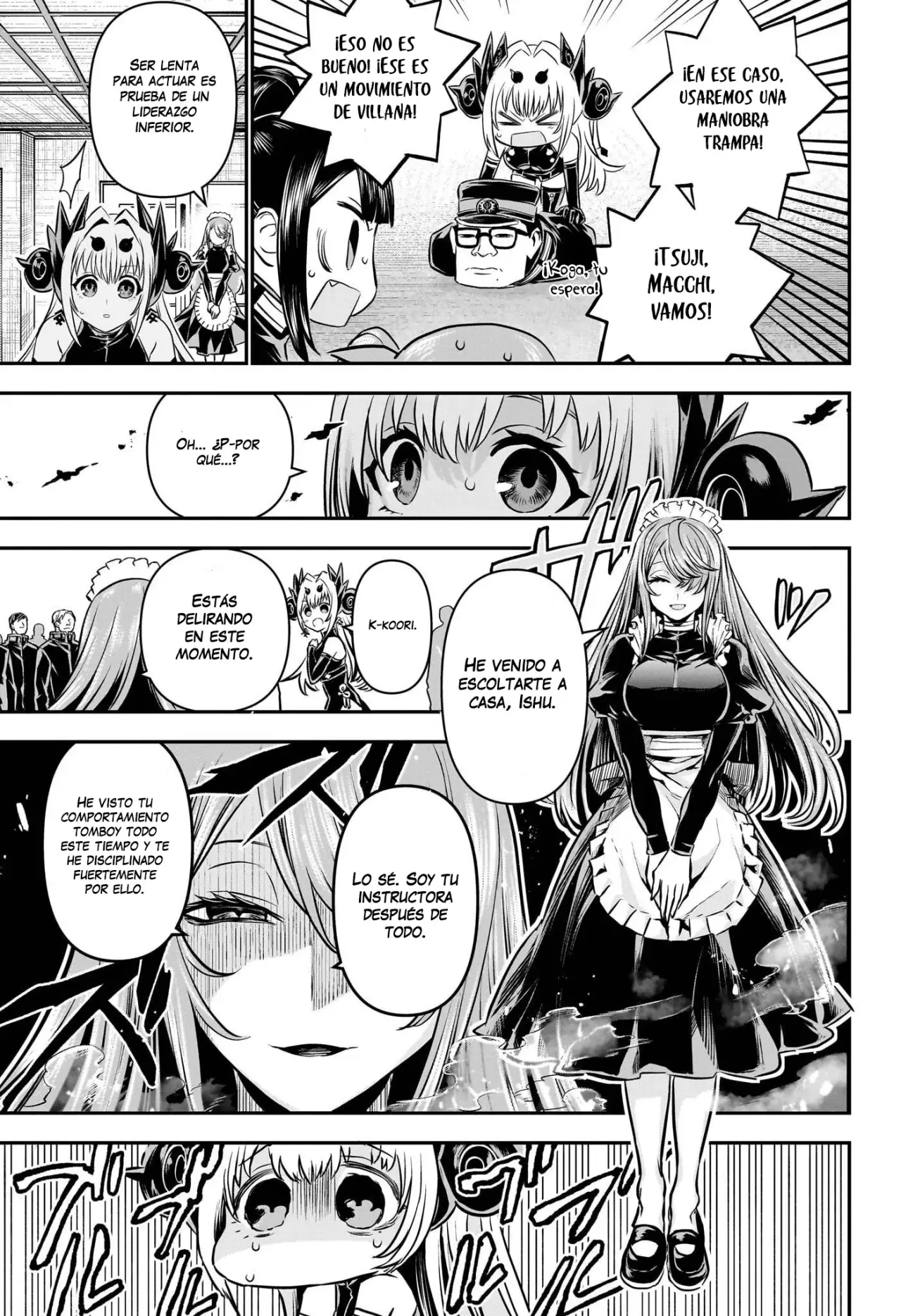Nue's Exorcist Capitulo 109: Ishu tomboy página 12