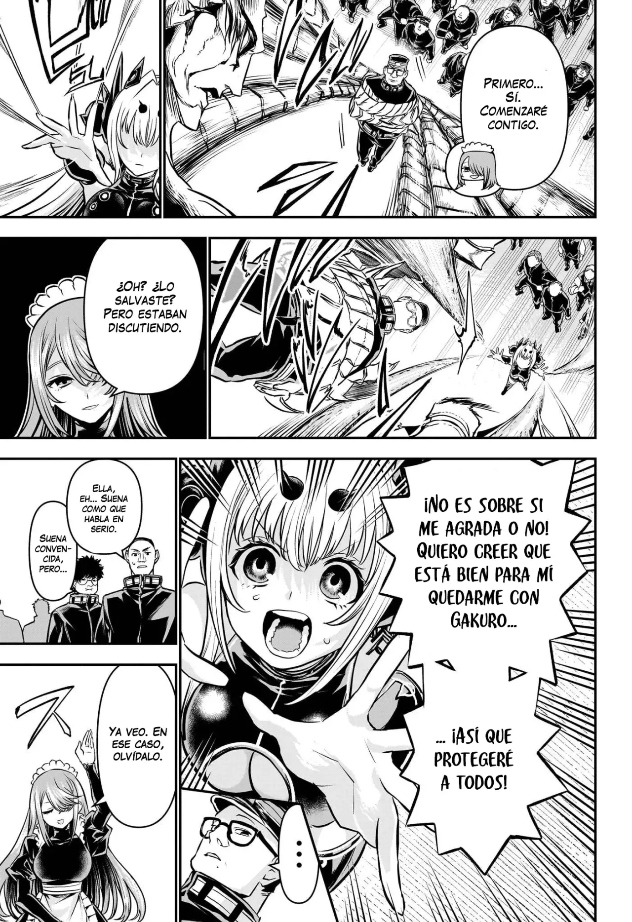 Nue's Exorcist Capitulo 109: Ishu tomboy página 16