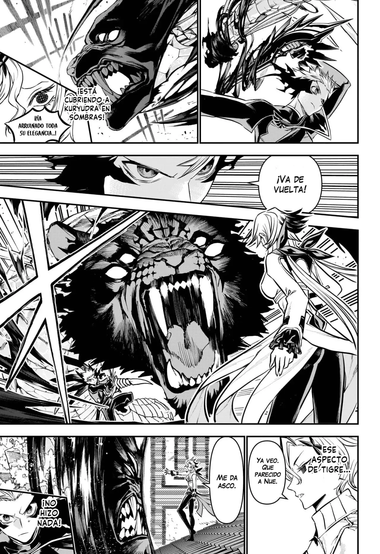 Nue's Exorcist Capitulo 109: Ishu tomboy página 4