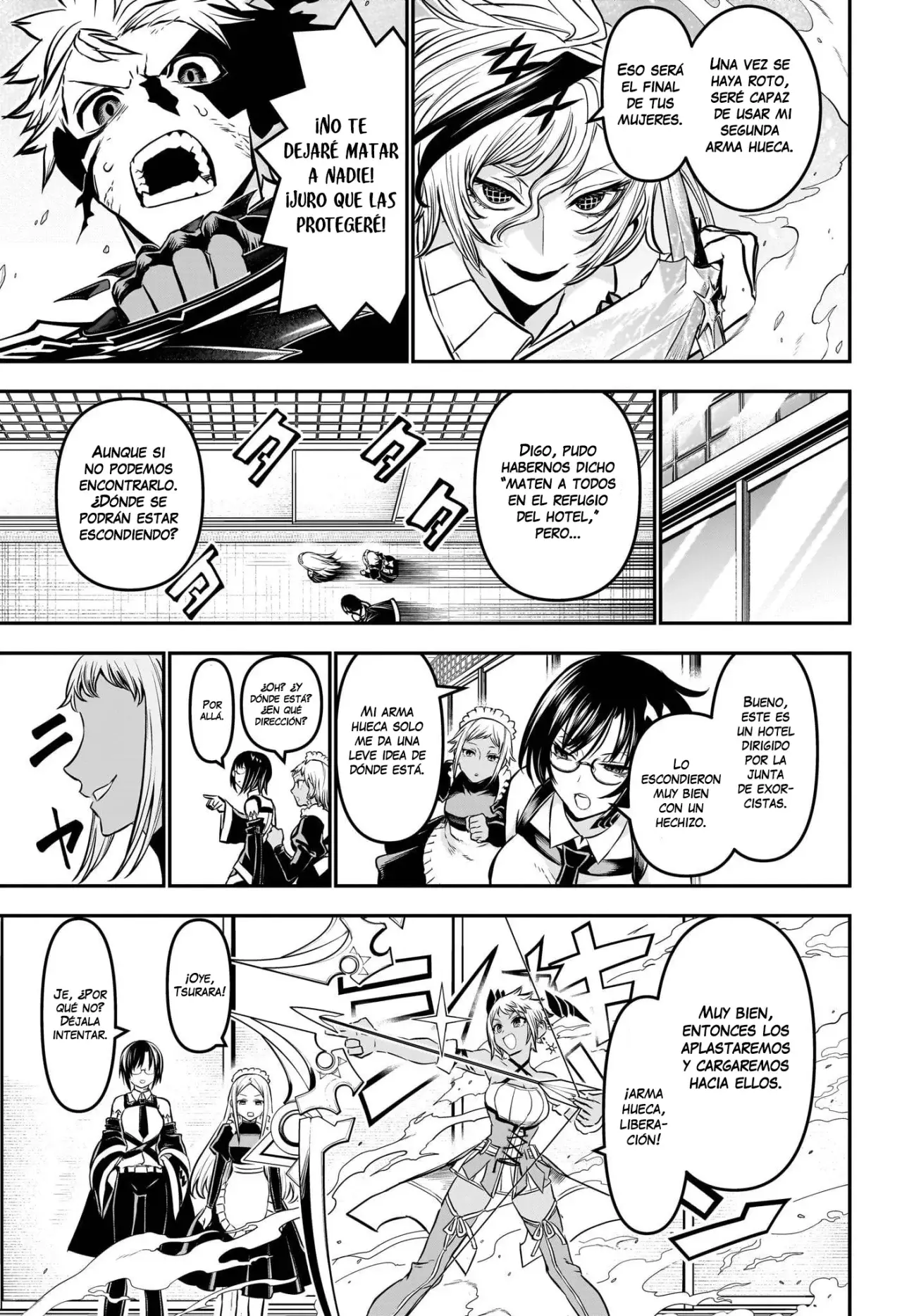 Nue's Exorcist Capitulo 109: Ishu tomboy página 6