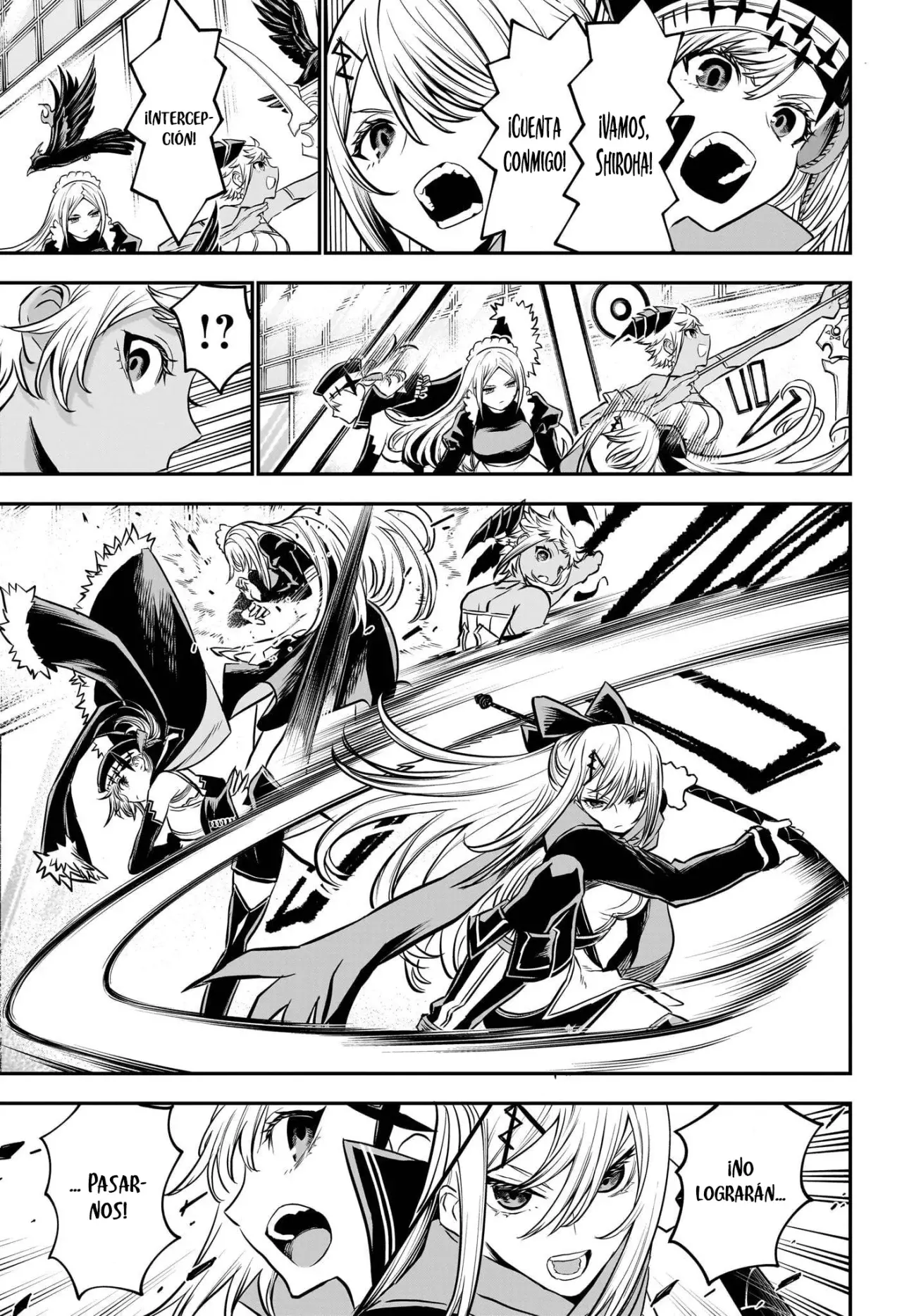 Nue's Exorcist Capitulo 109: Ishu tomboy página 8