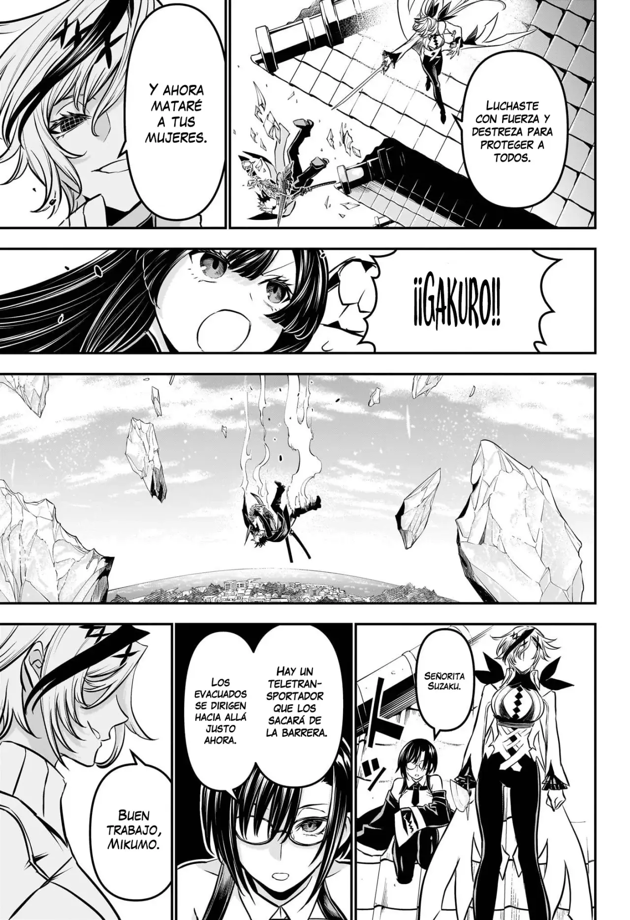 Nue's Exorcist Capitulo 110: En el hielo página 8