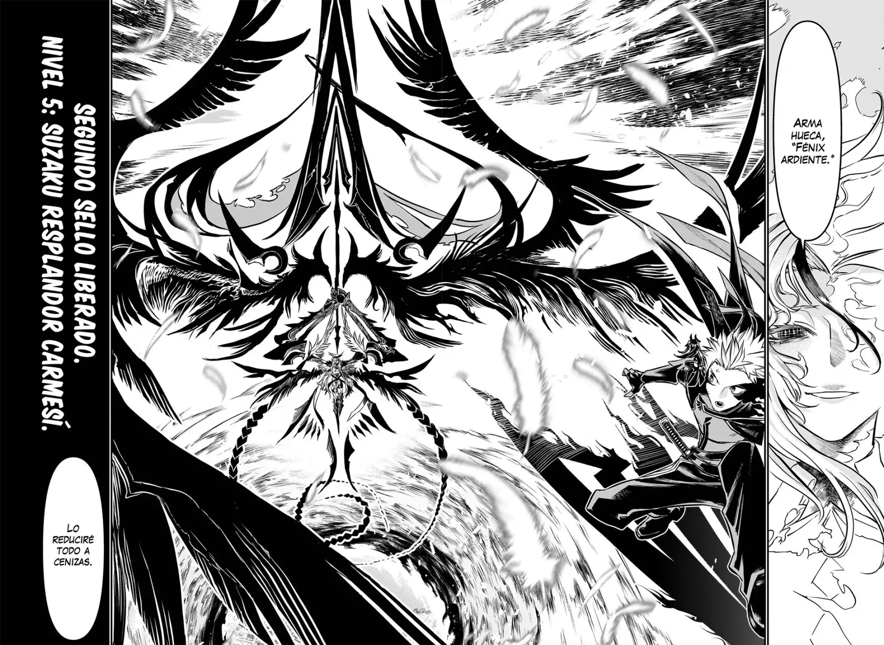 Nue's Exorcist Capitulo 111: Aurora de la llama ardiente página 10