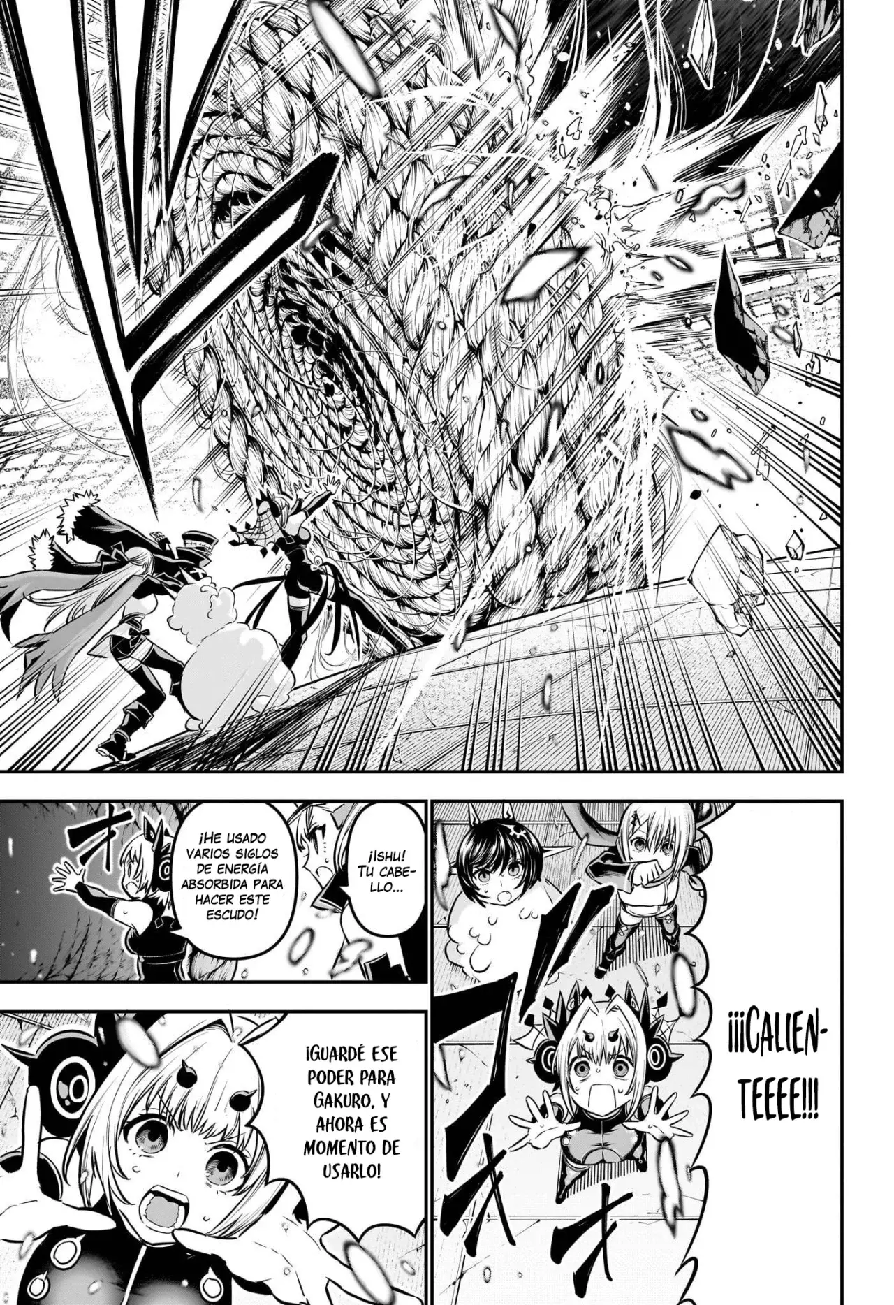 Nue's Exorcist Capitulo 111: Aurora de la llama ardiente página 13