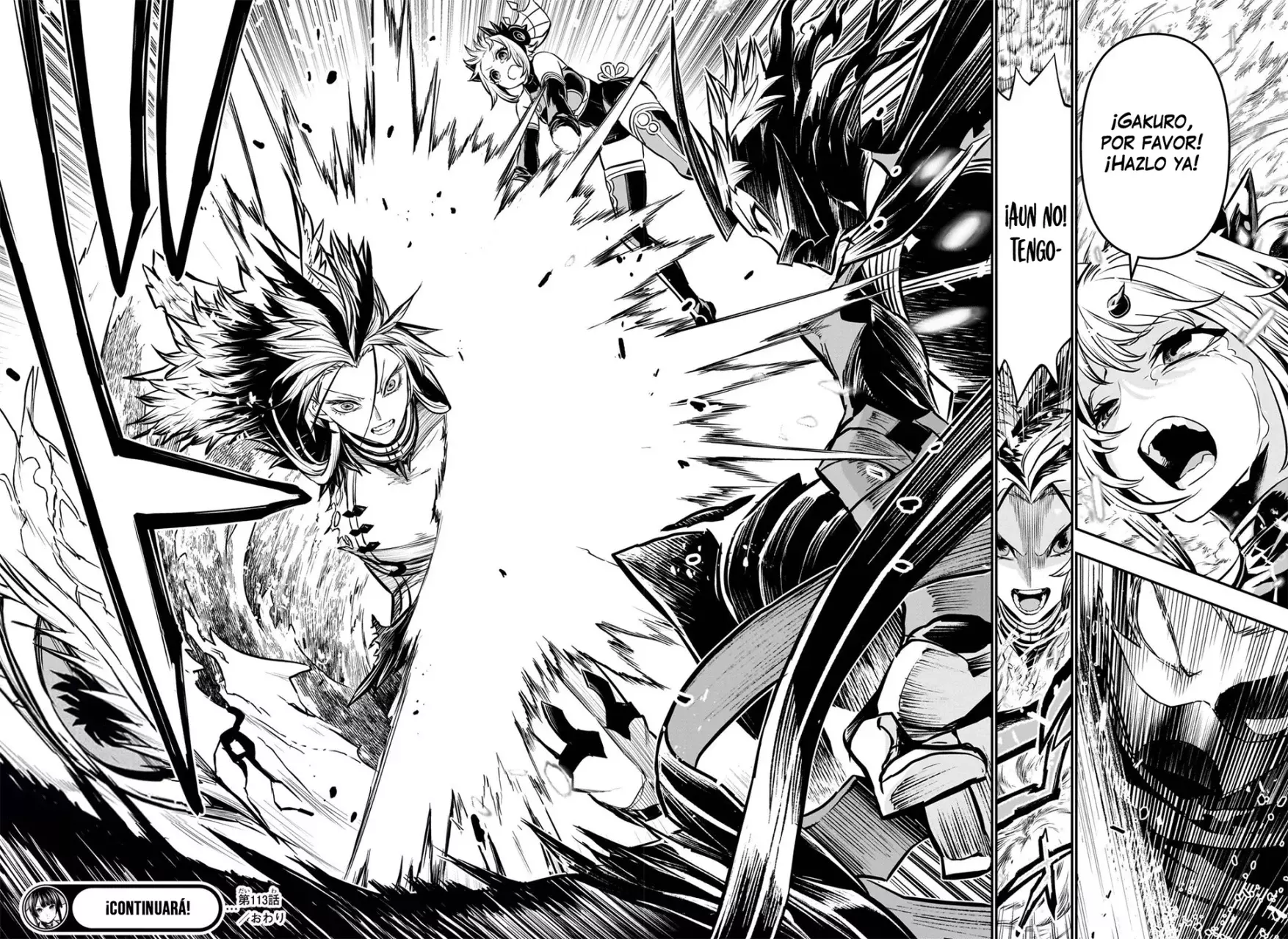 Nue's Exorcist Capitulo 113: Dolor página 18