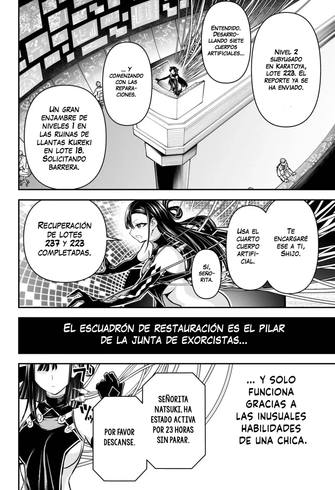Nue's Exorcist Capitulo 114: Lazos emplumados página 15