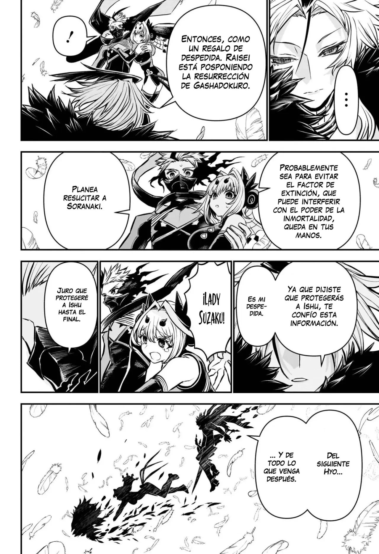 Nue's Exorcist Capitulo 114: Lazos emplumados página 5