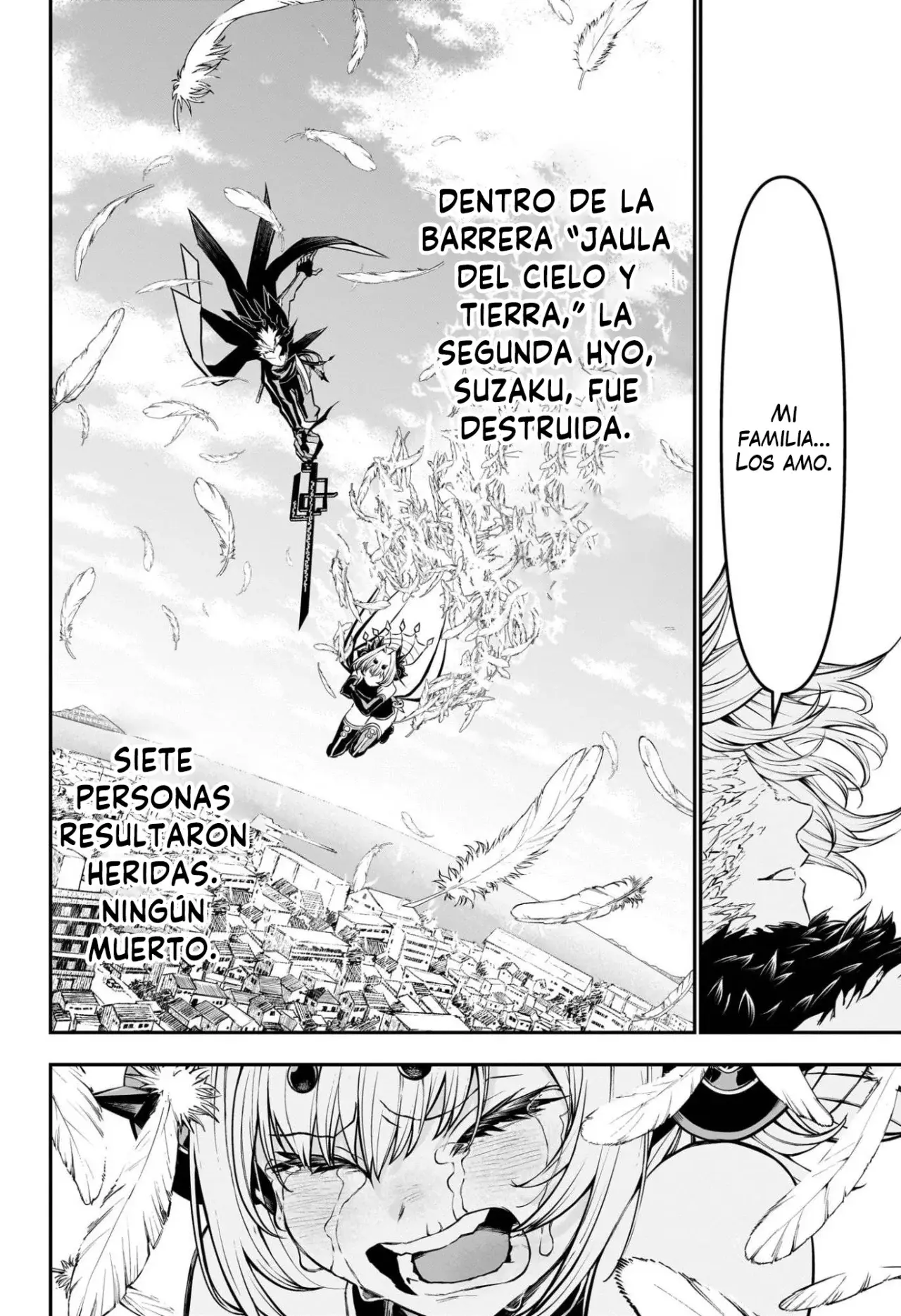 Nue's Exorcist Capitulo 114: Lazos emplumados página 7