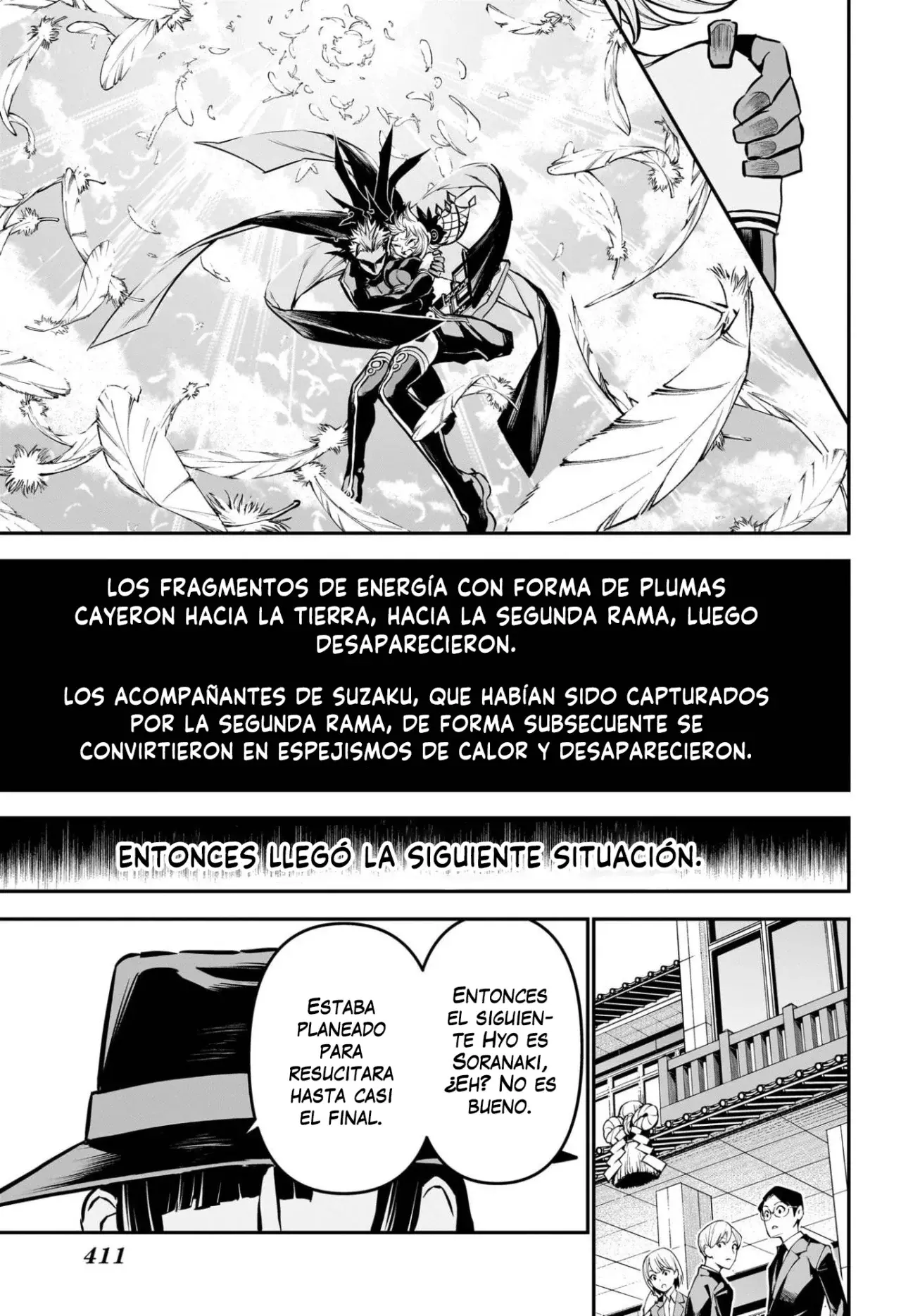 Nue's Exorcist Capitulo 114: Lazos emplumados página 8