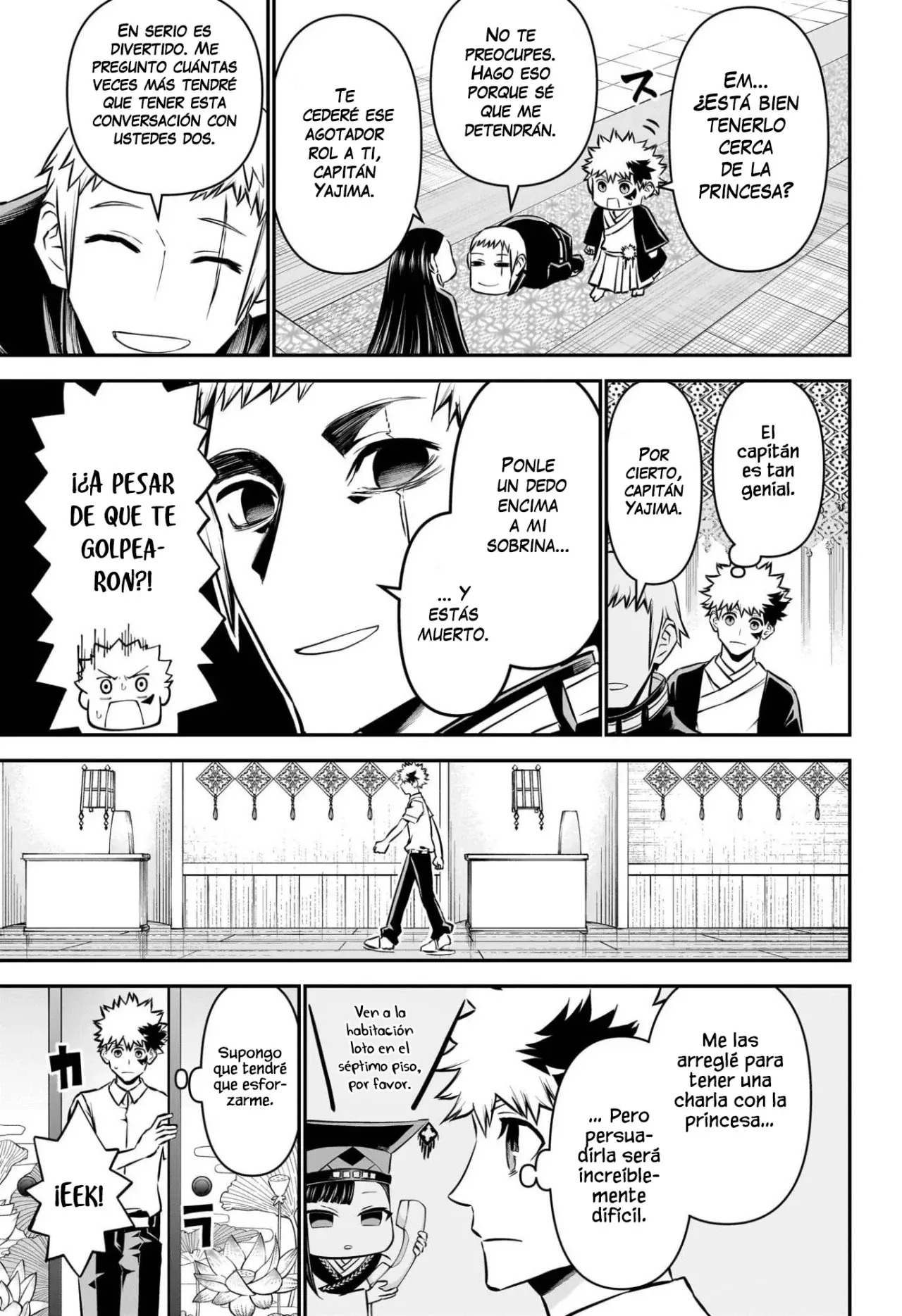Nue's Exorcist Capitulo 115: Un hombre indignante página 10