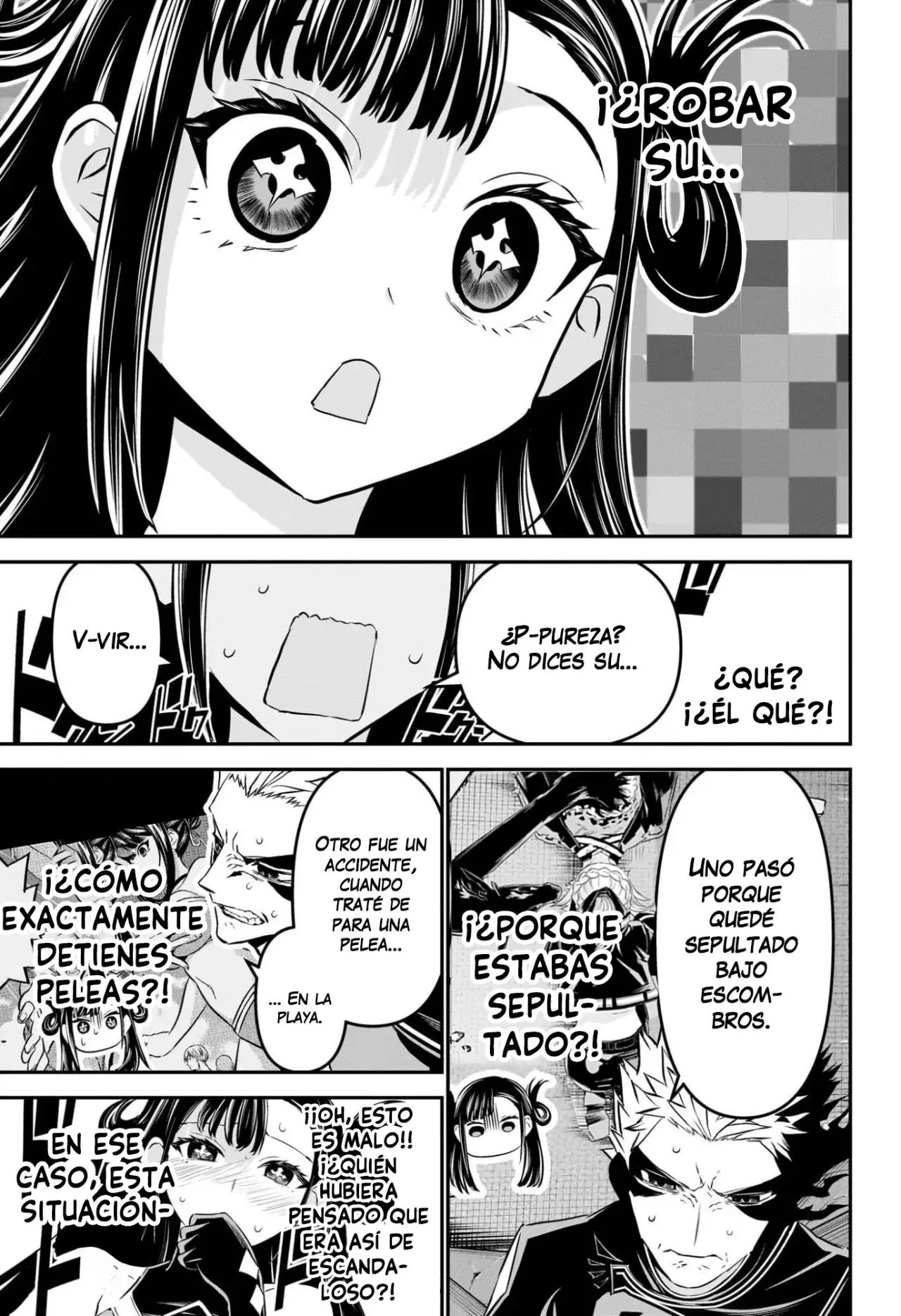 Nue's Exorcist Capitulo 116: Una prueba tamaño rey página 12