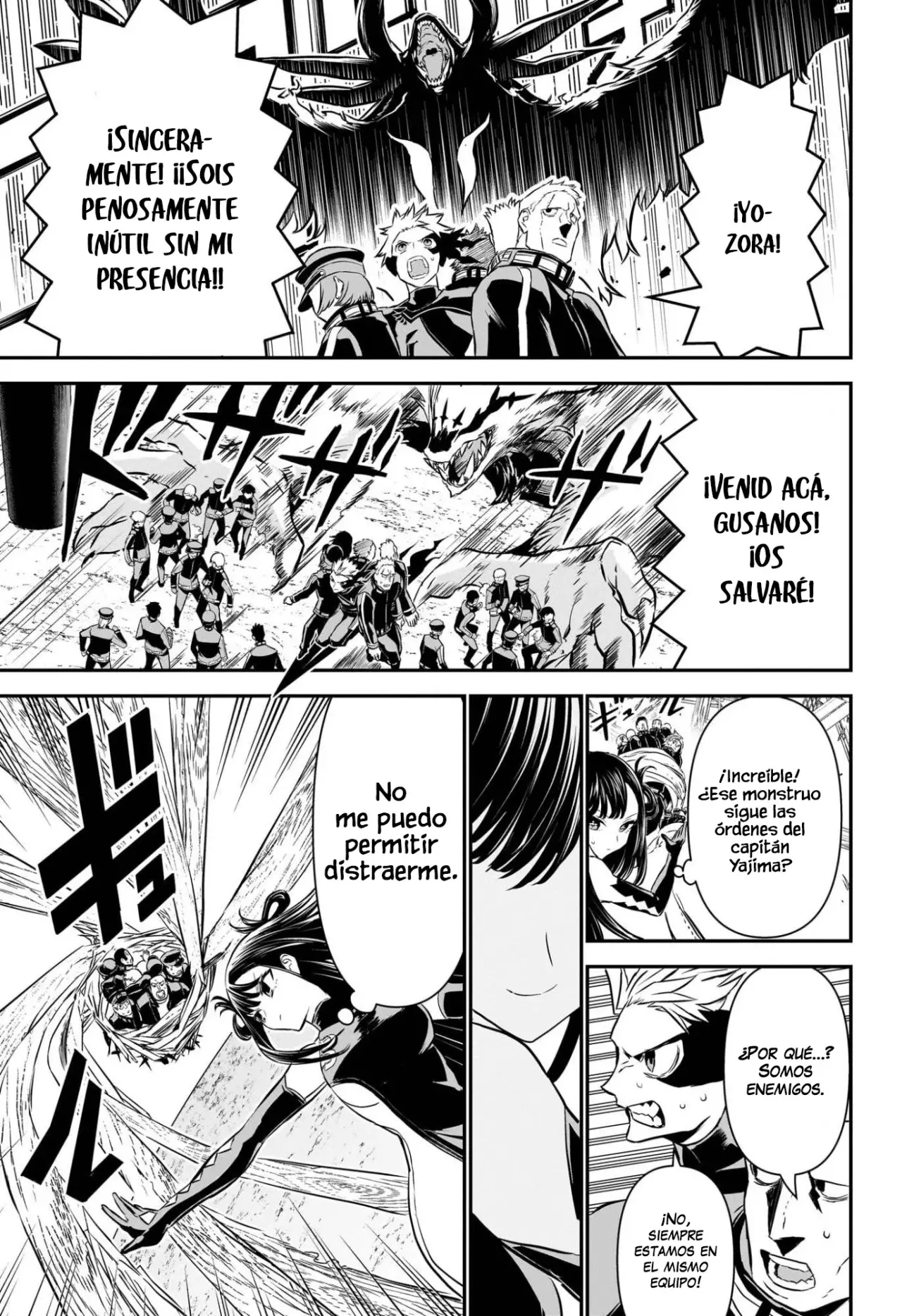 Nue's Exorcist Capitulo 116: Una prueba tamaño rey página 18