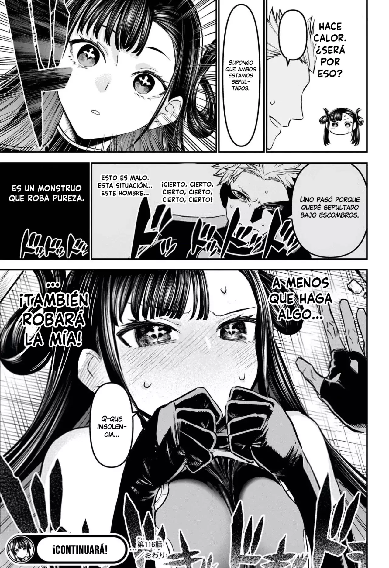 Nue's Exorcist Capitulo 116: Una prueba tamaño rey página 22