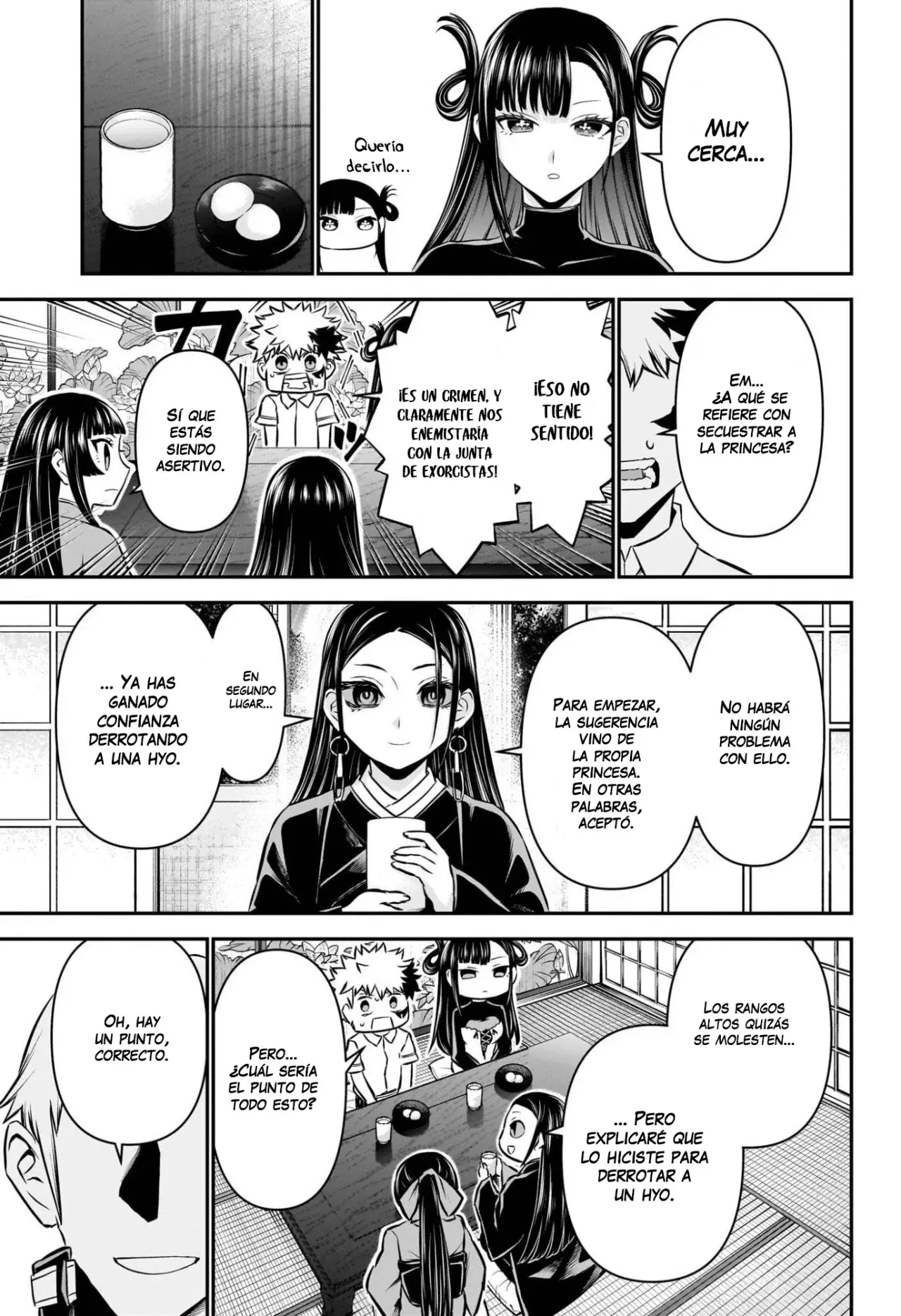 Nue's Exorcist Capitulo 116: Una prueba tamaño rey página 4