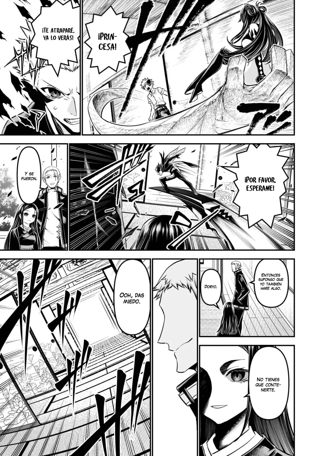 Nue's Exorcist Capitulo 116: Una prueba tamaño rey página 8