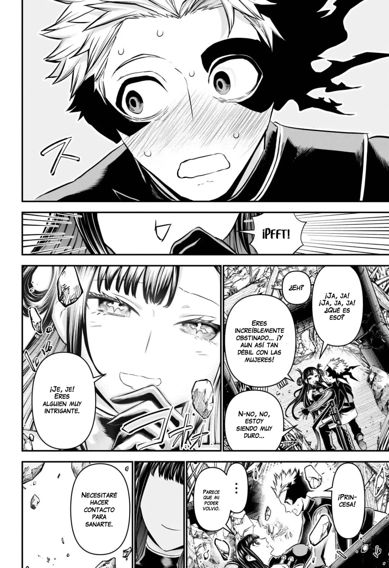 Nue's Exorcist Capitulo 117: Un hombre extremadamente enfadoso página 13