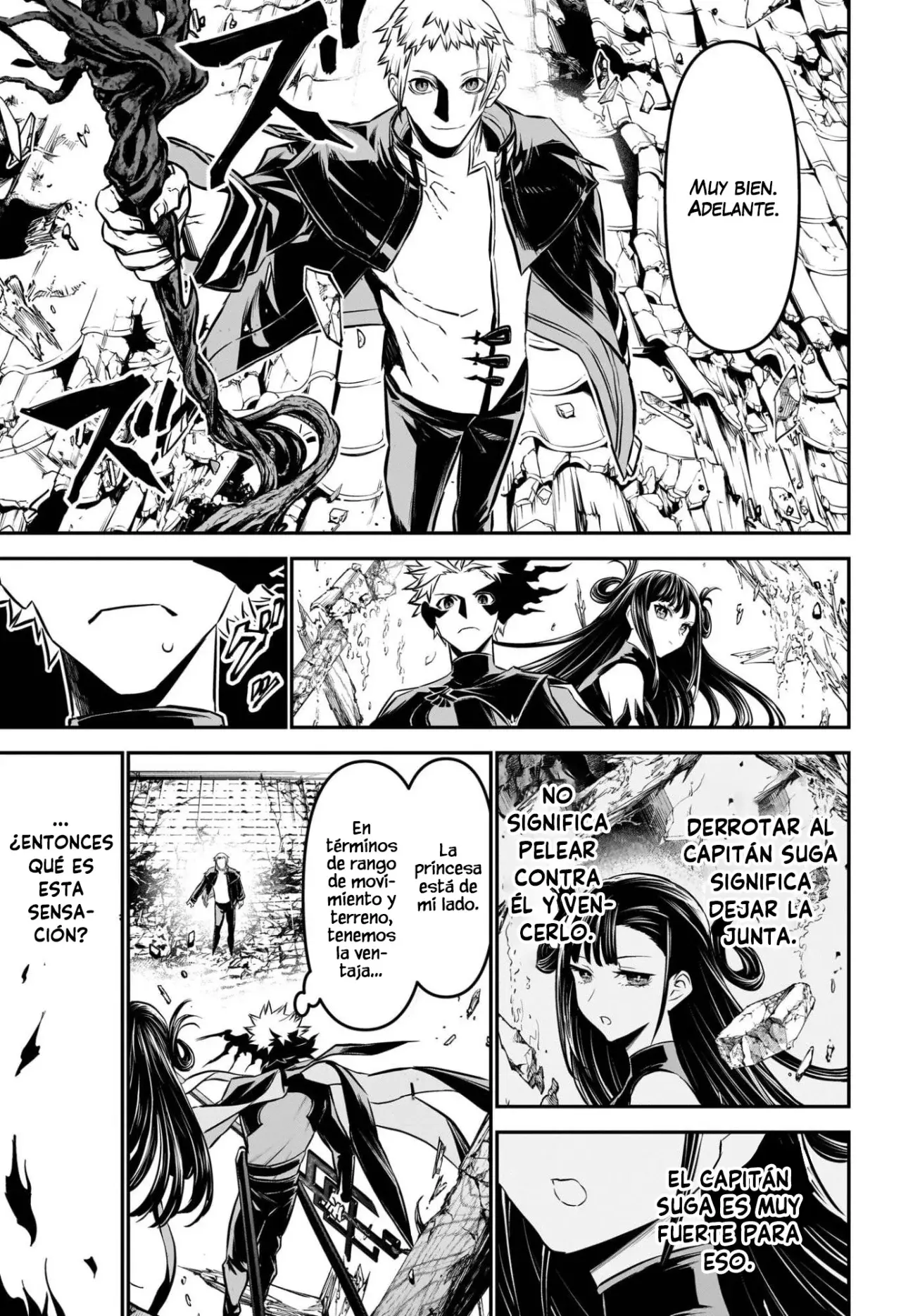 Nue's Exorcist Capitulo 117: Un hombre extremadamente enfadoso página 17