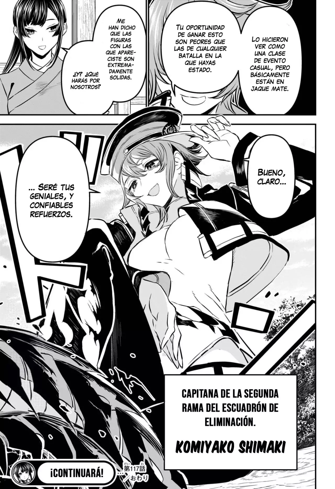 Nue's Exorcist Capitulo 117: Un hombre extremadamente enfadoso página 19