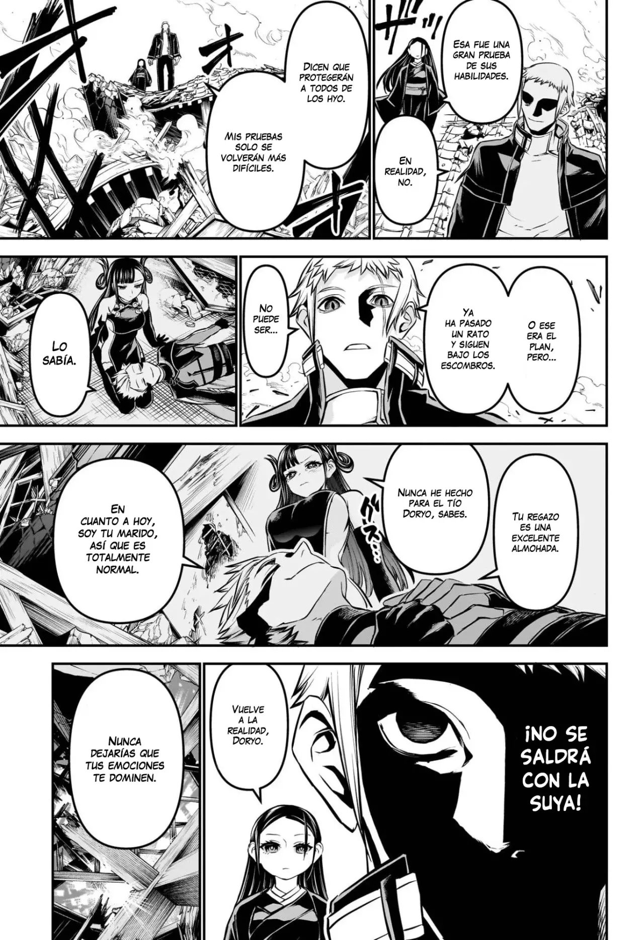 Nue's Exorcist Capitulo 117: Un hombre extremadamente enfadoso página 4