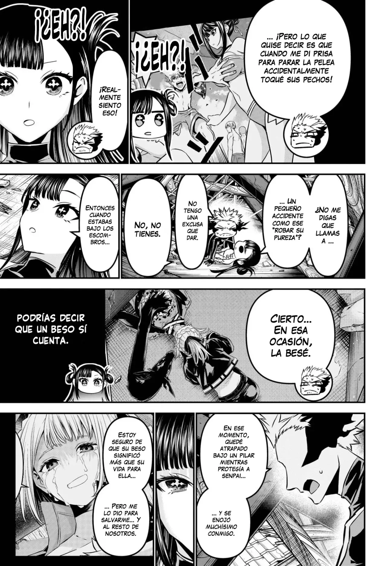 Nue's Exorcist Capitulo 117: Un hombre extremadamente enfadoso página 8