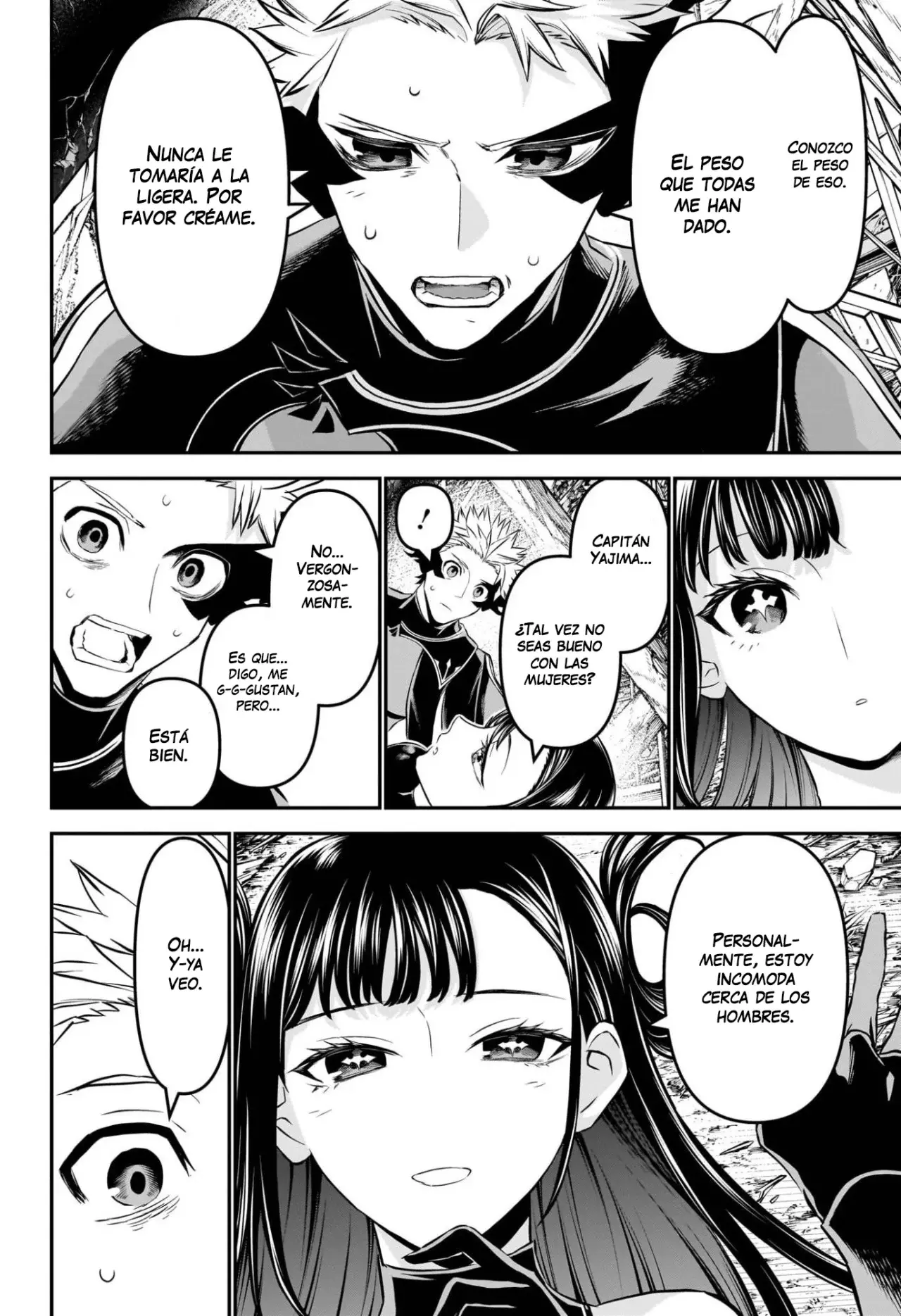 Nue's Exorcist Capitulo 117: Un hombre extremadamente enfadoso página 9