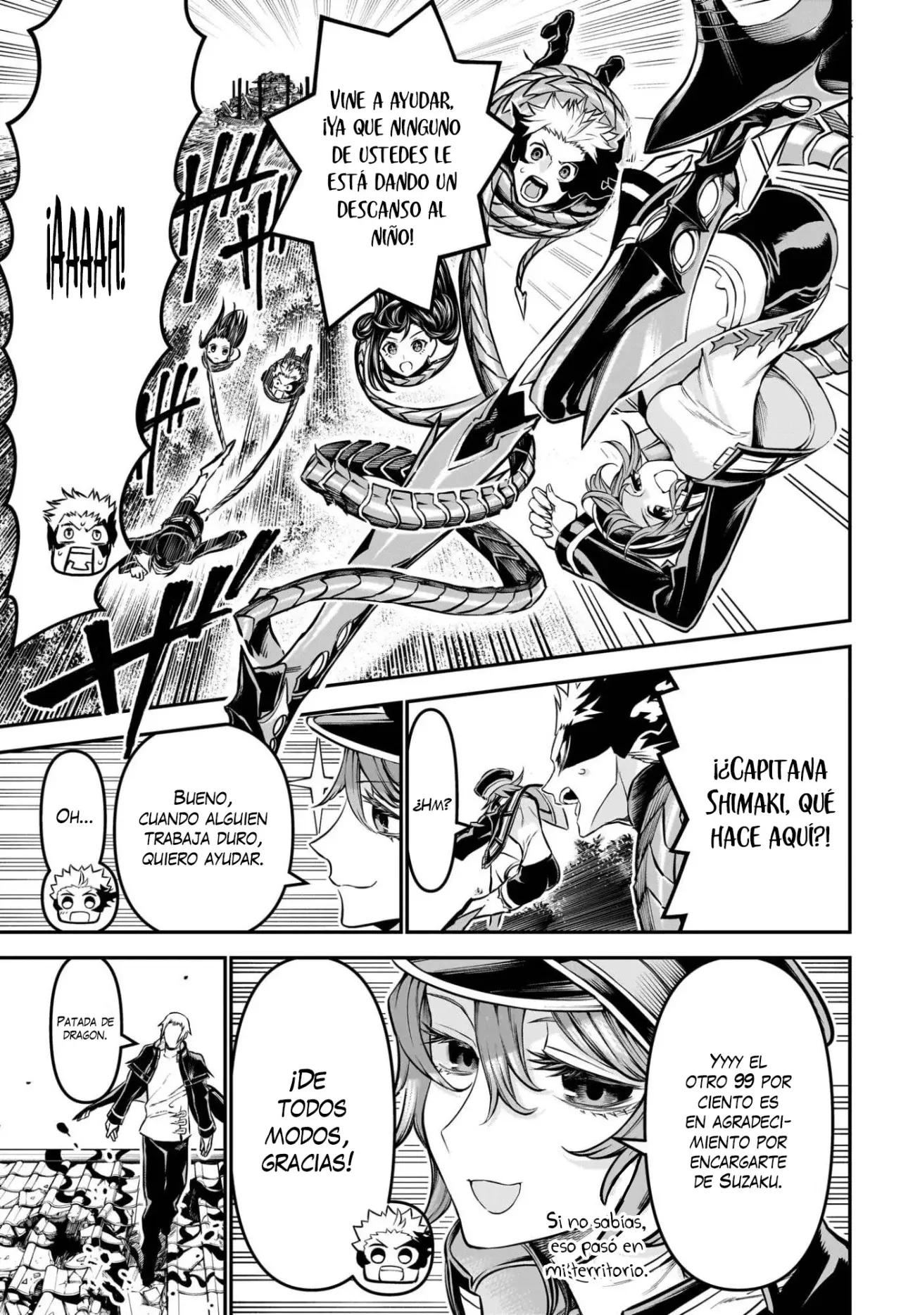 Nue's Exorcist Capitulo 118: Contramedida página 10