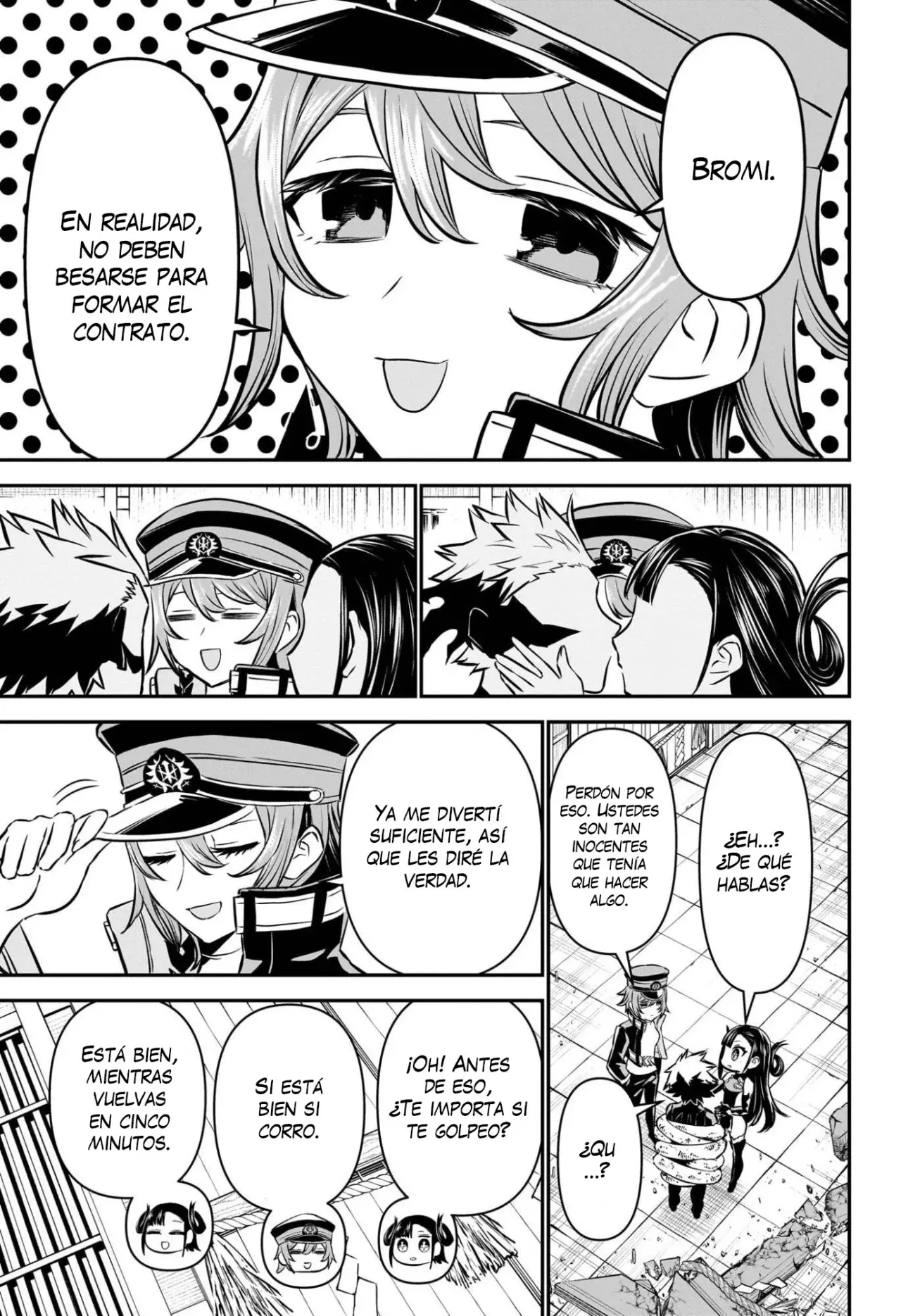Nue's Exorcist Capitulo 119: El poder del contrato página 11