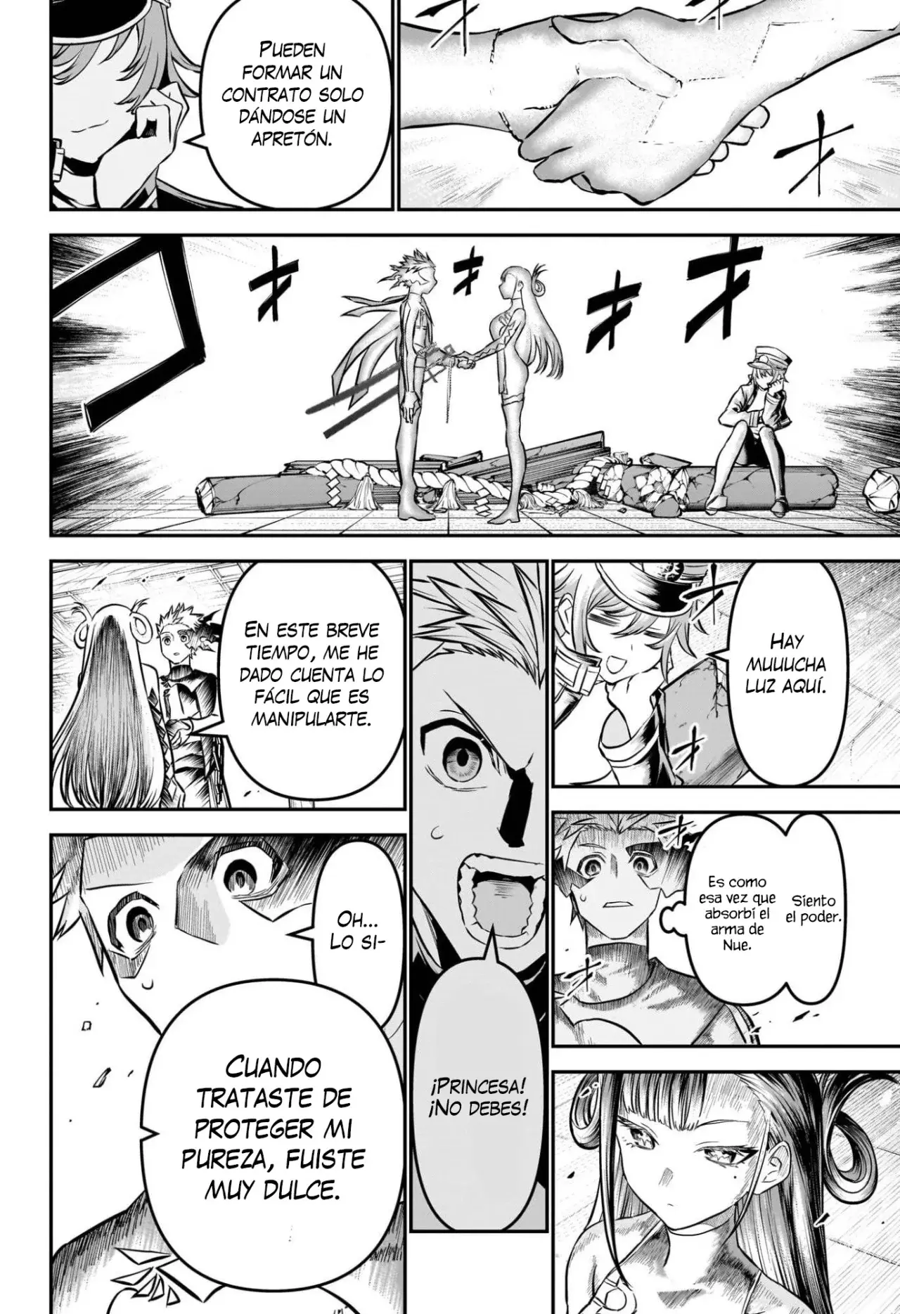 Nue's Exorcist Capitulo 119: El poder del contrato página 12