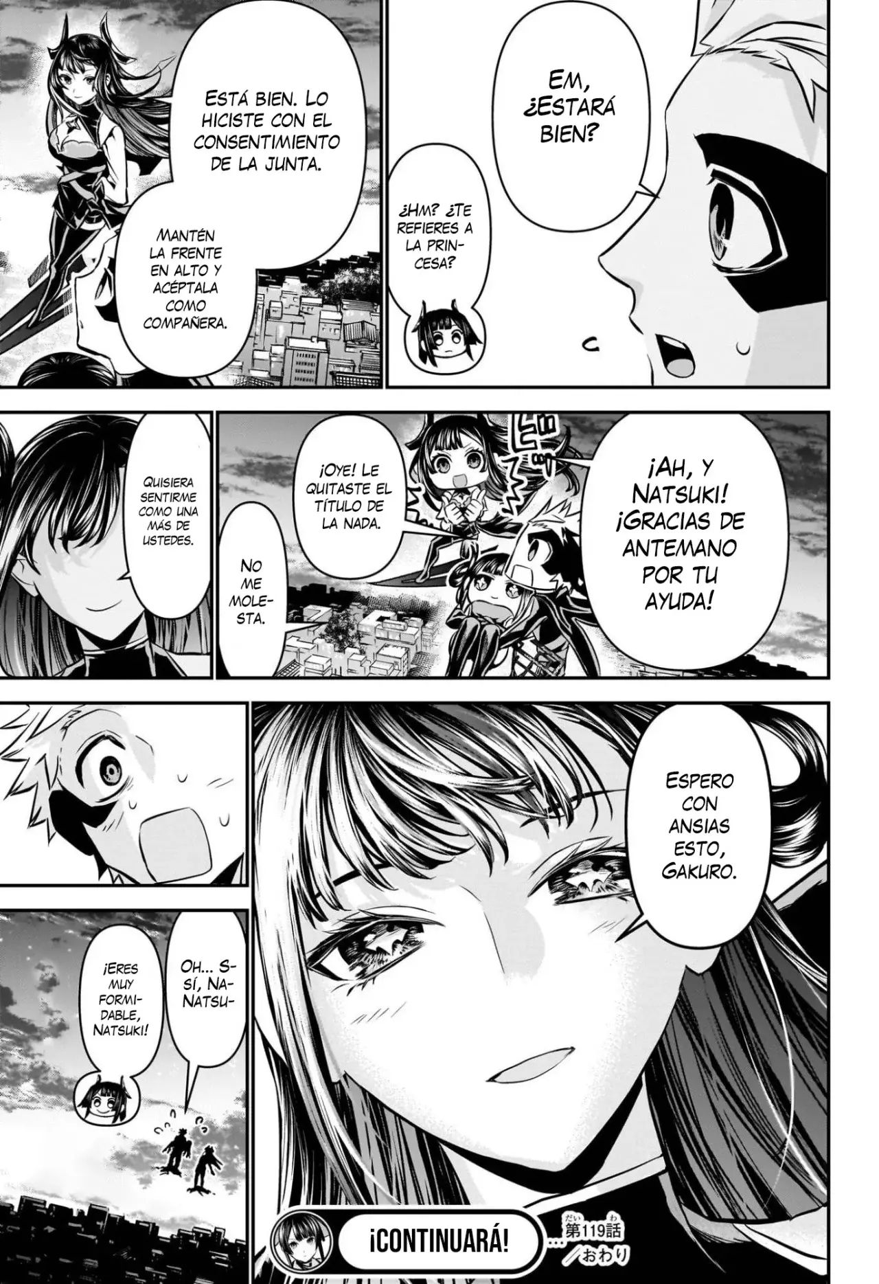 Nue's Exorcist Capitulo 119: El poder del contrato página 22