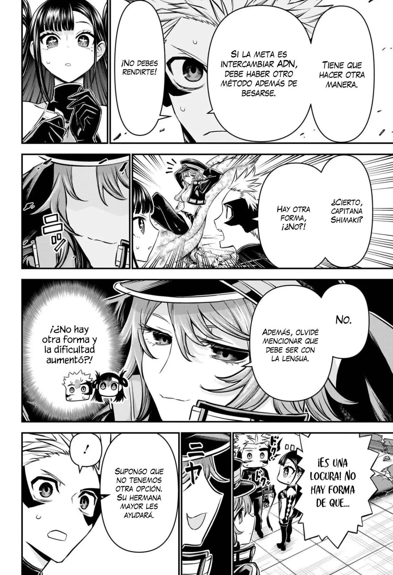 Nue's Exorcist Capitulo 119: El poder del contrato página 6