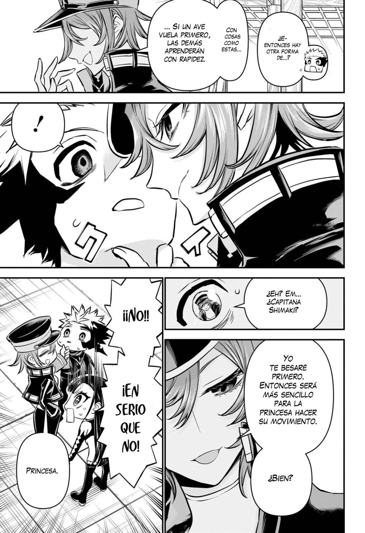 Nue's Exorcist Capitulo 119: El poder del contrato página 7