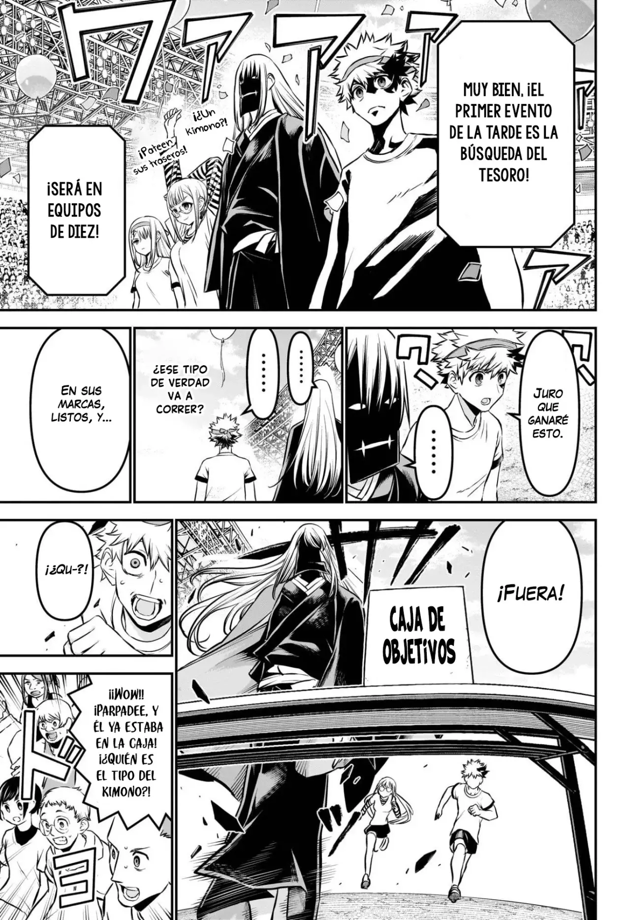 Nue's Exorcist Capitulo 123: Soranaki vs la preparatoria página 14